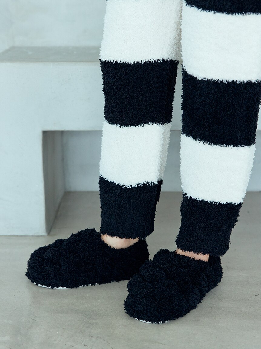 WILDSIDE × GELATO PIQUE Room Shoes (Size S-M Black): GELATO