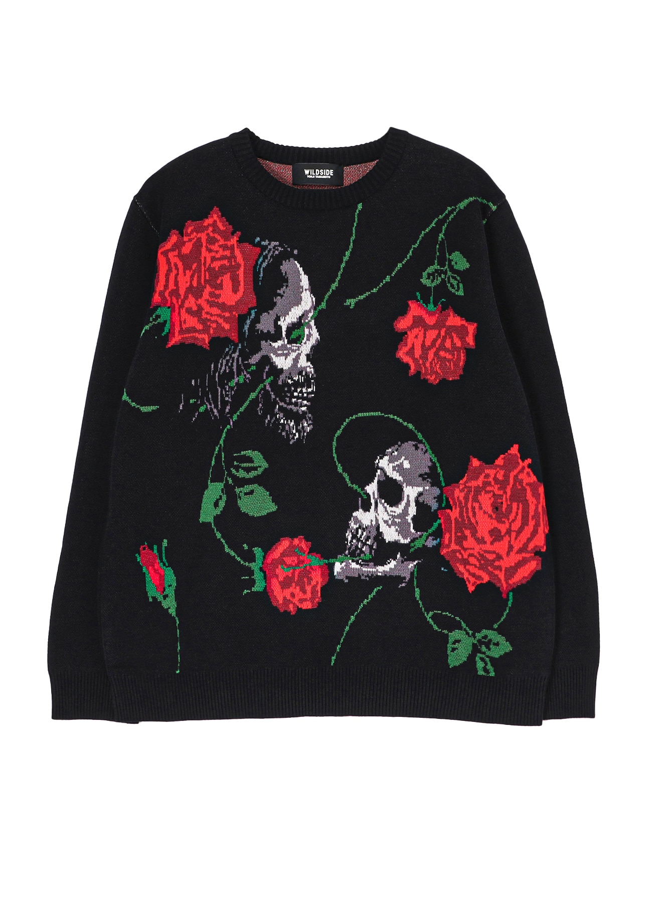 WILDSIDE × KNIT GANG COUNCIL SKULLROSE SWEATER