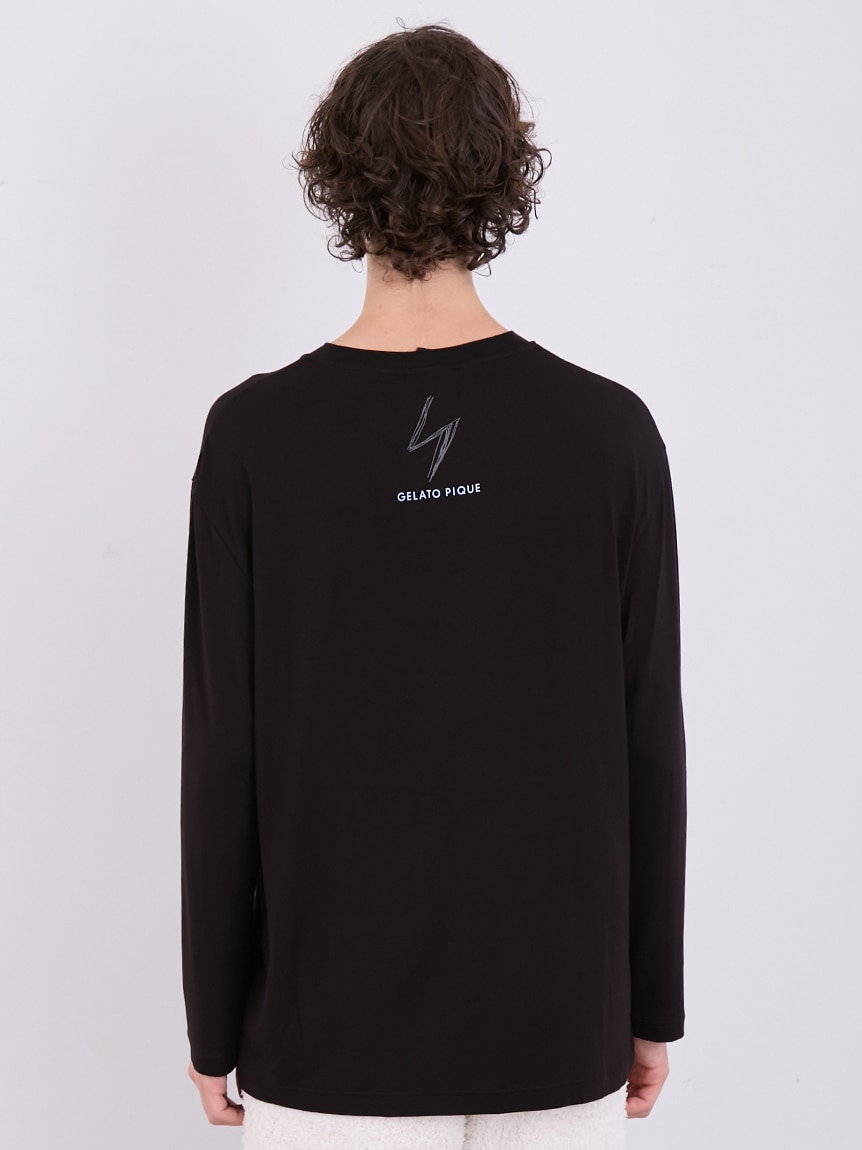 WILDSIDE × GELATO PIQUE Bear L/S T-Shirt (S-M size