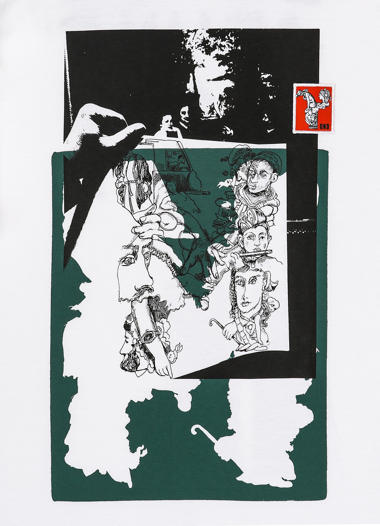 WILDSIDE × M/M(Paris) ARTWORKS SERIES SS T-SHIRT(Edouard