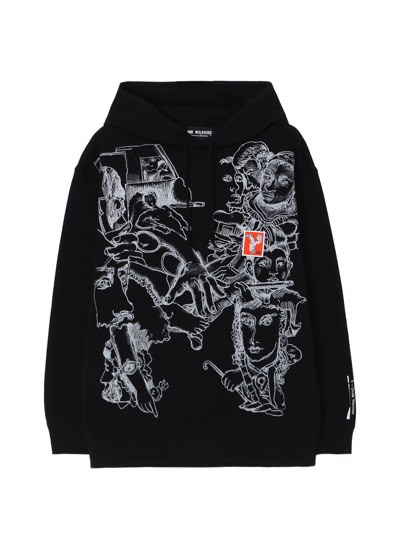 WILDSIDE × M/M(Paris) ALL OVER SERIES PULLOVER HOODIE_1