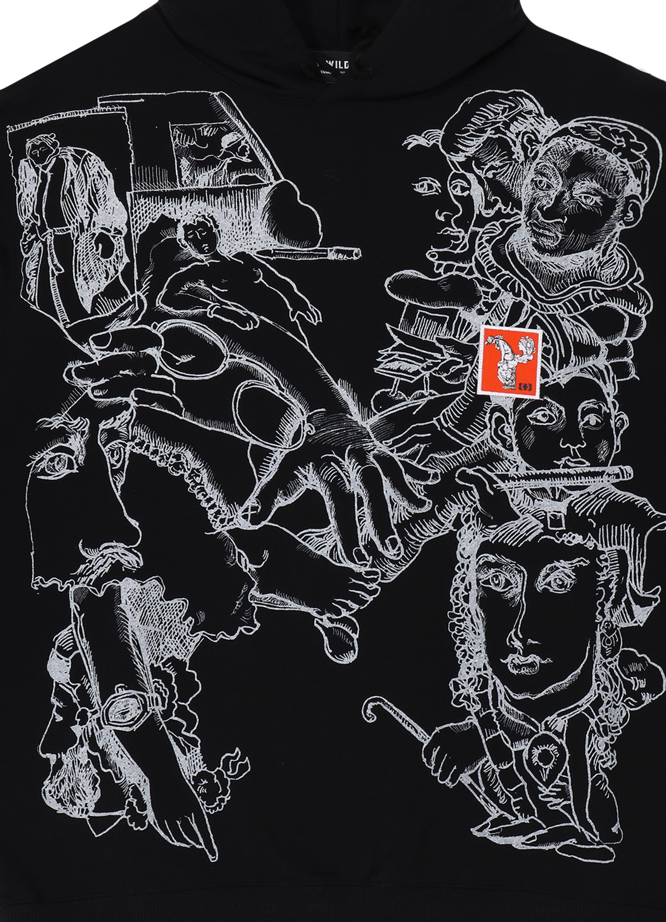 WILDSIDE × M/M(Paris) ALL OVER SERIES PULLOVER HOODIE_7