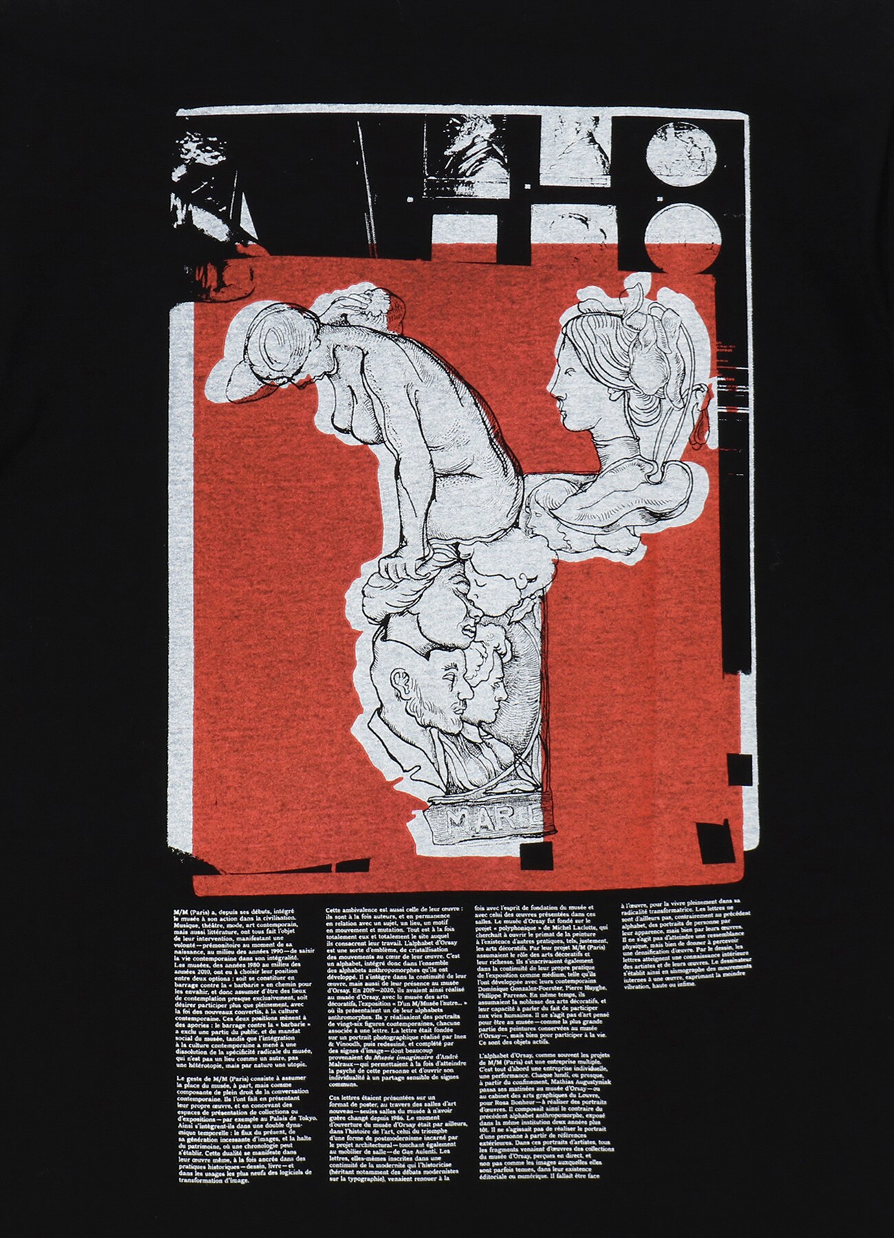 WILDSIDE × M/M(Paris) INITIAL SERIES SS T-SHIRT(FREE SIZE