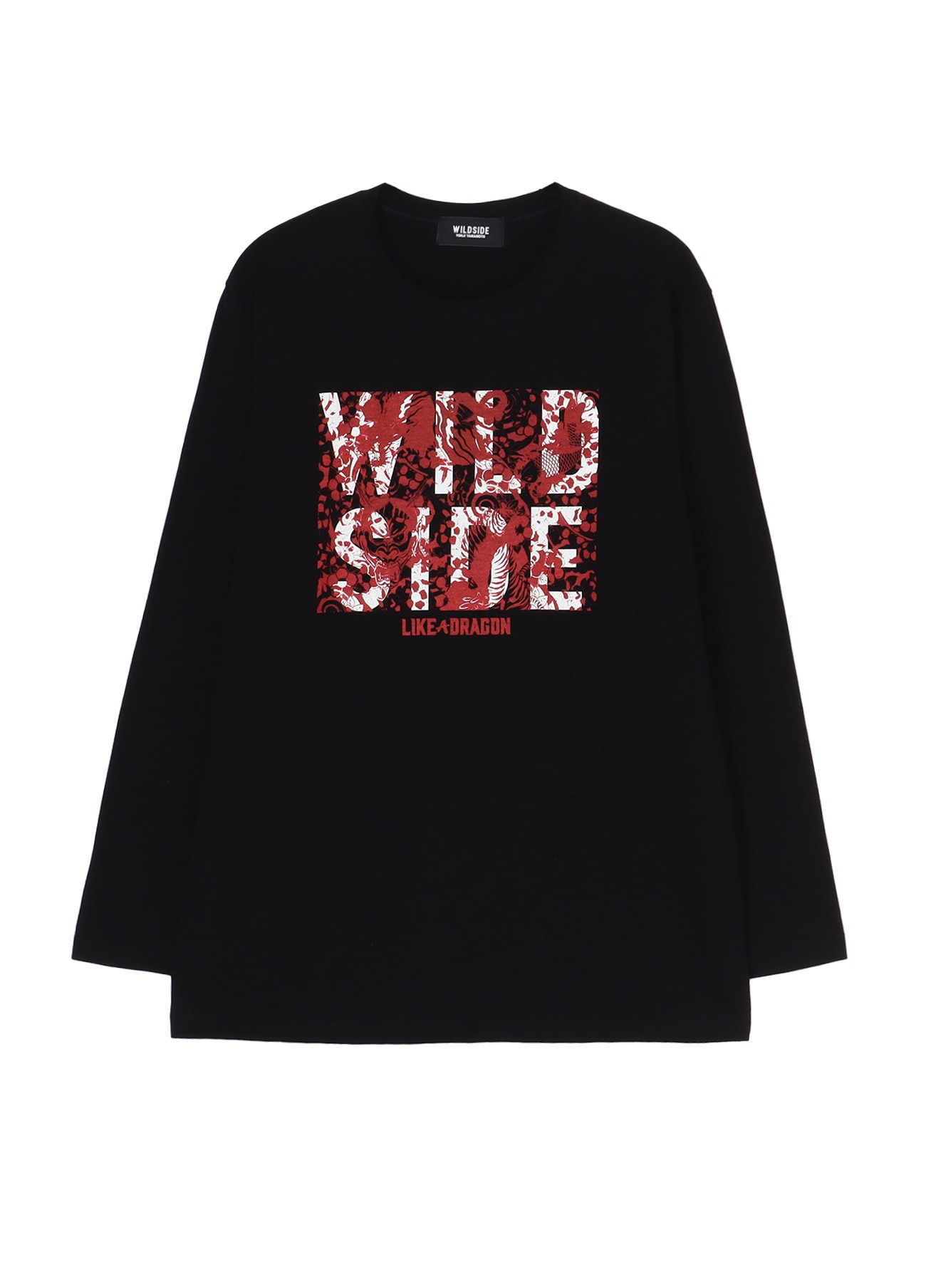 10/19 12:00(JST) Release】WILDSIDE x Ryu ga Gotoku Studio L/S T-Shirt(Red)