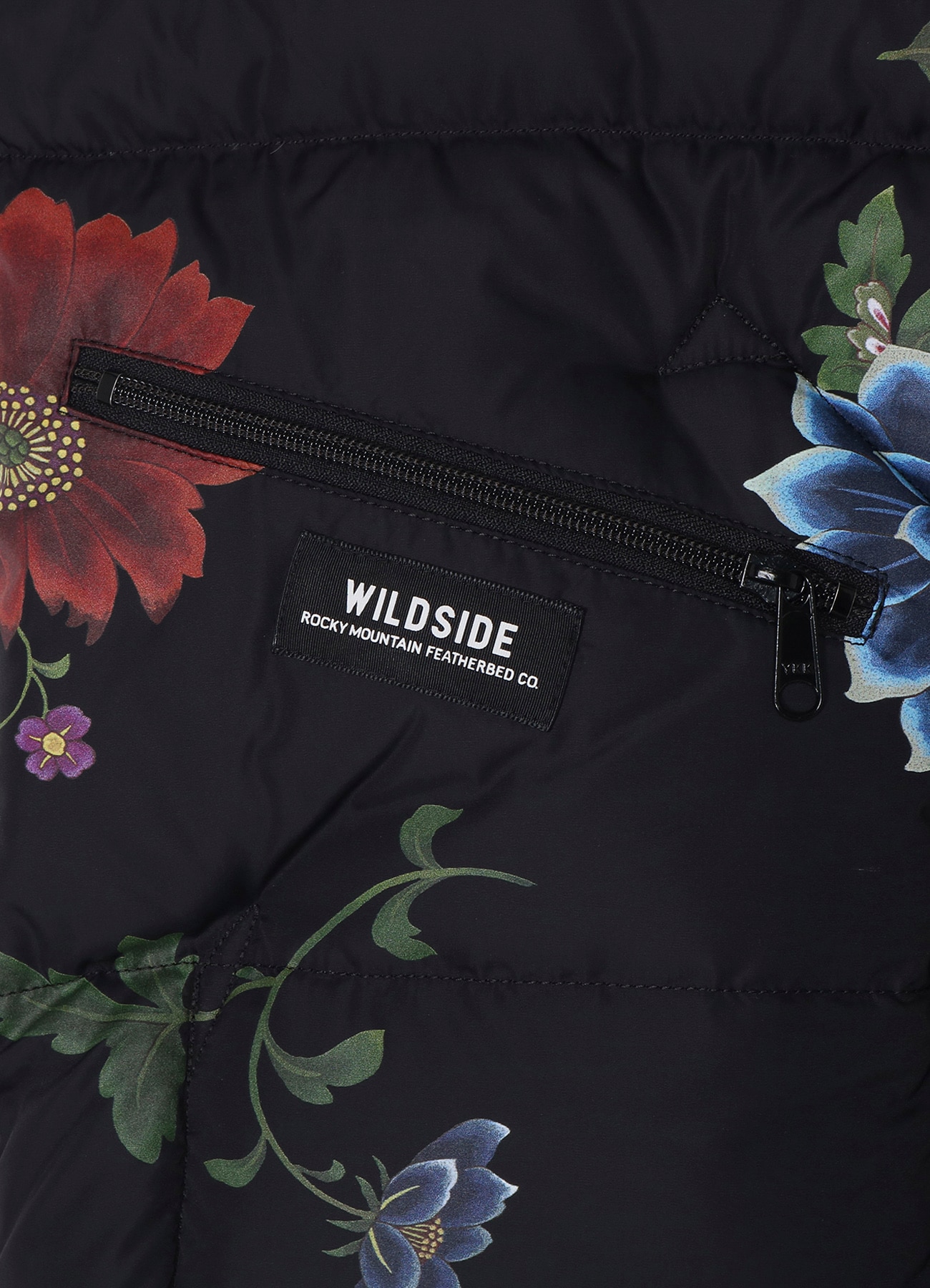 WILDSIDE × Rocky Mountain Featherbed Down Vest(BLACK)(38