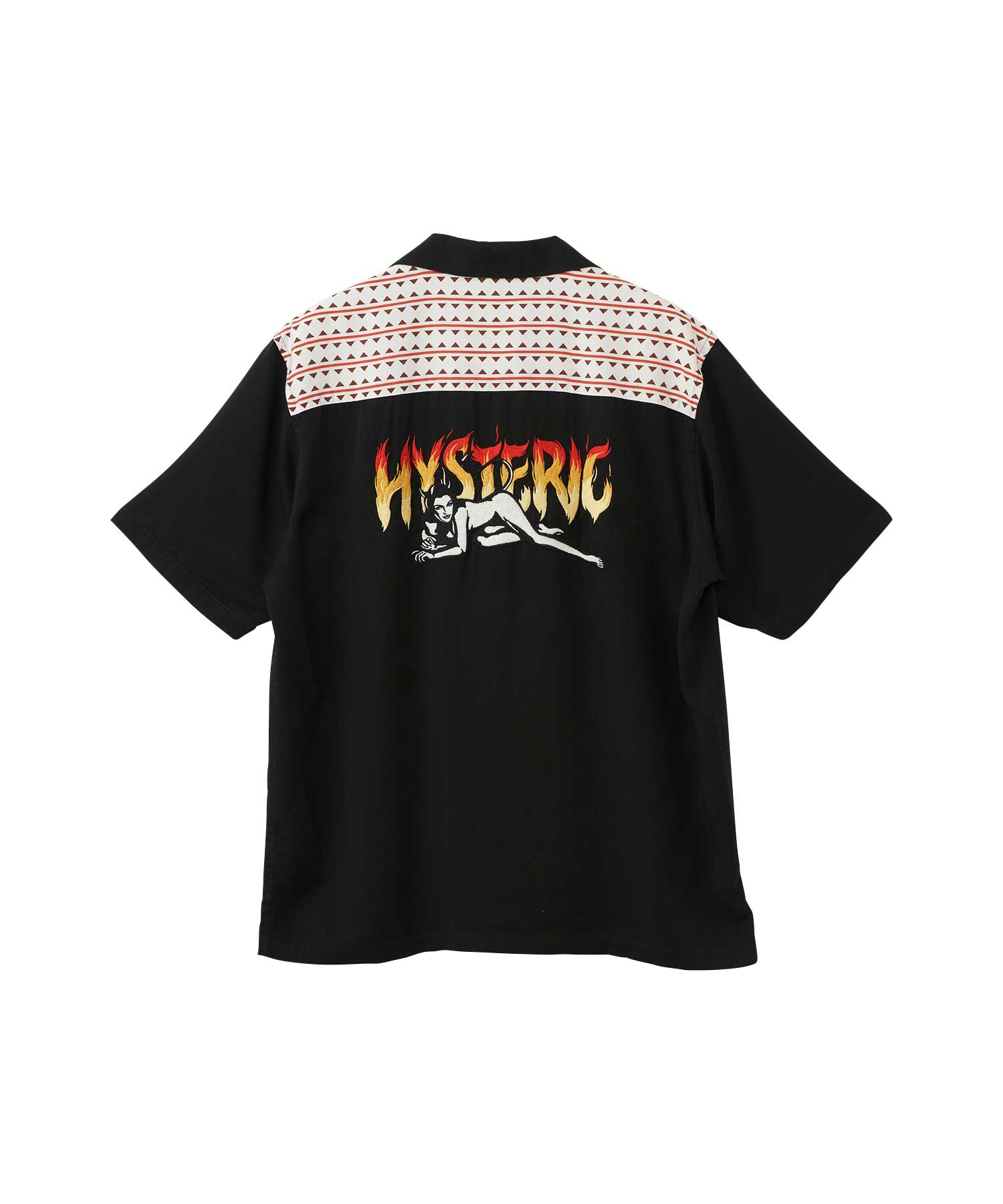 MONDO HYSTERIC Bowling Shirt(L BLACK): HYSTERIC GLAMOUR MONDO HYSTERIC Bowling Shirt(L BLACK): HYSTERIC GLAMOUR