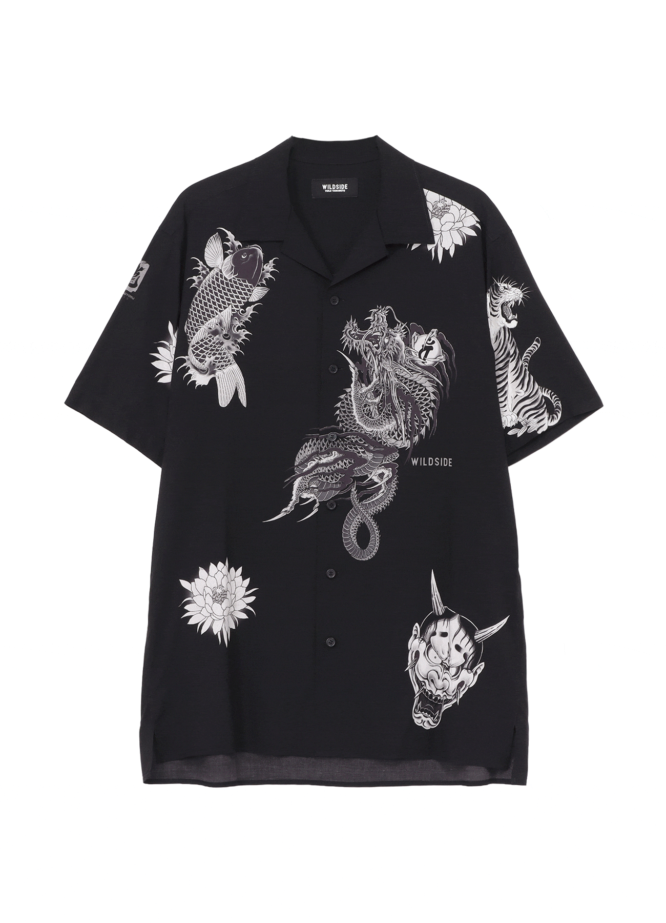 [7/23 12:00(JST) Release]WILDSIDE × RYU GA GOTOKU STUDIO All-over Print Short Sleeve Shirt