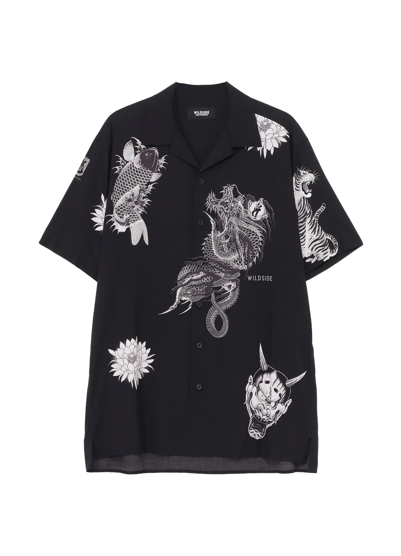 WILDSIDE × RYU GA GOTOKU STUDIO All-over Print Short Sleeve Shirt_1