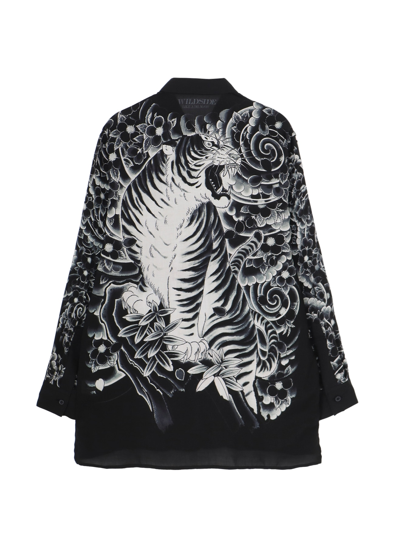 WILDSIDE × RYU GA GOTOKU STUDIO Rayon Shirt (Tiger)(FREE