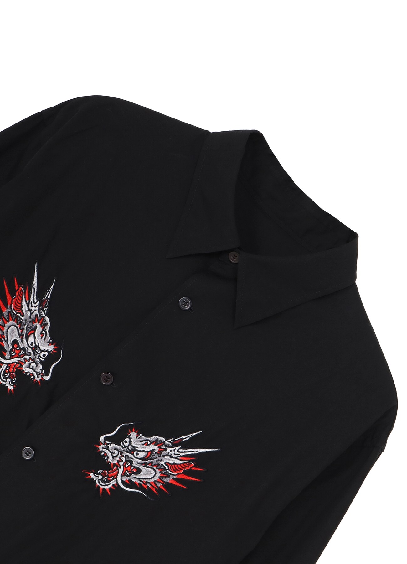 WILDSIDE × RYU GA GOTOKU STUDIO Cotton Embroidery Shirt (Dragon Fish)_3