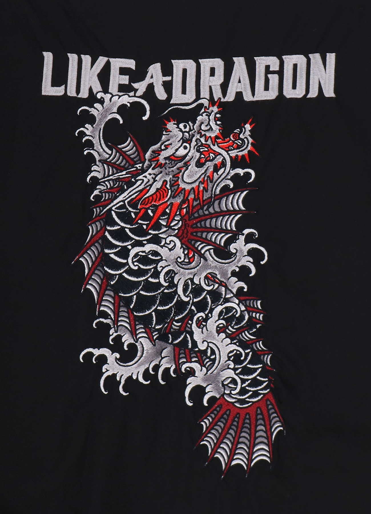 WILDSIDE × RYU GA GOTOKU STUDIO Cotton Embroidery Shirt (Dragon Fish)_9