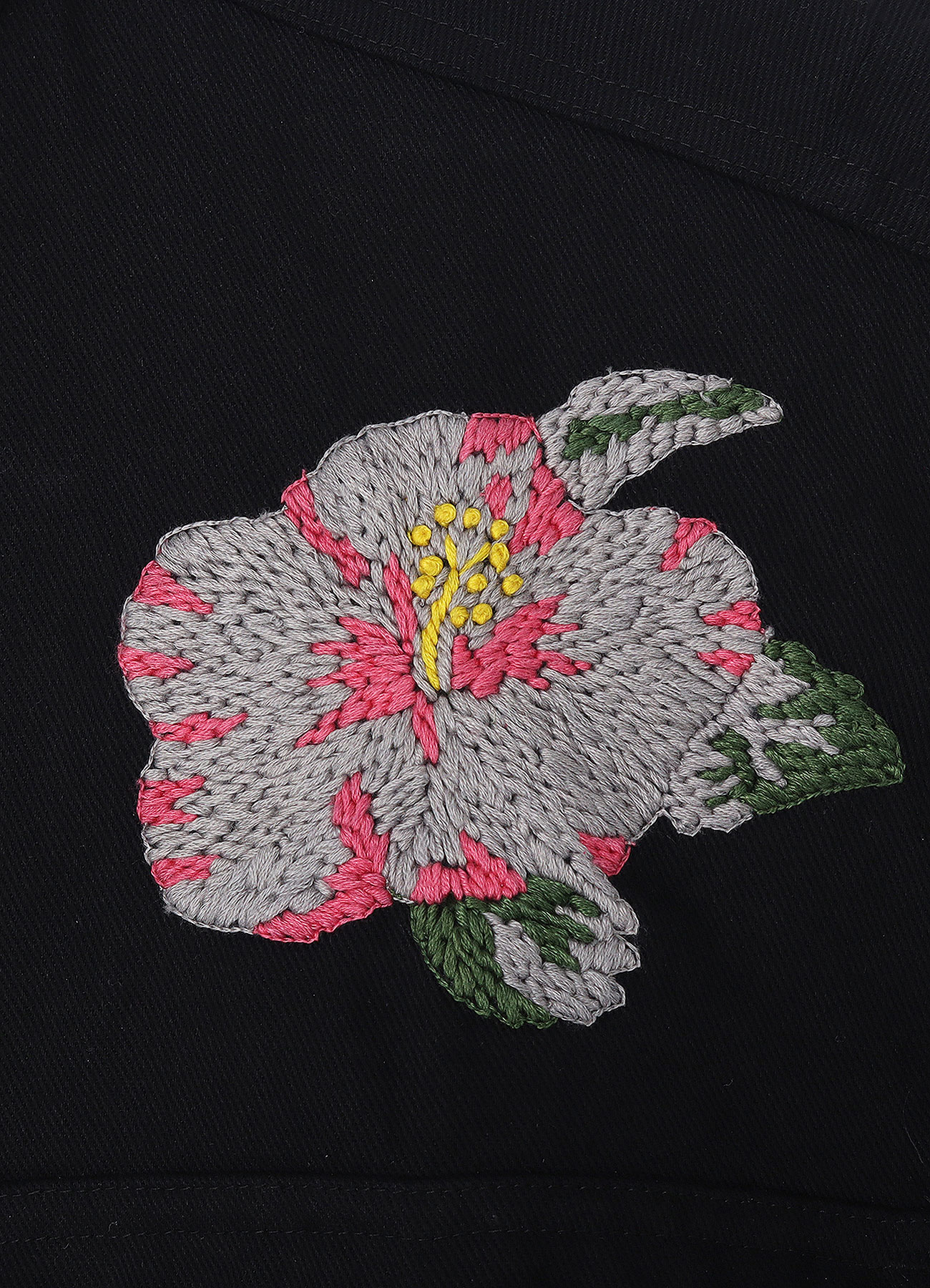 WILDSIDE × NOMARHYTHM TEXTILE Flower Embroidery Work Jacket_6
