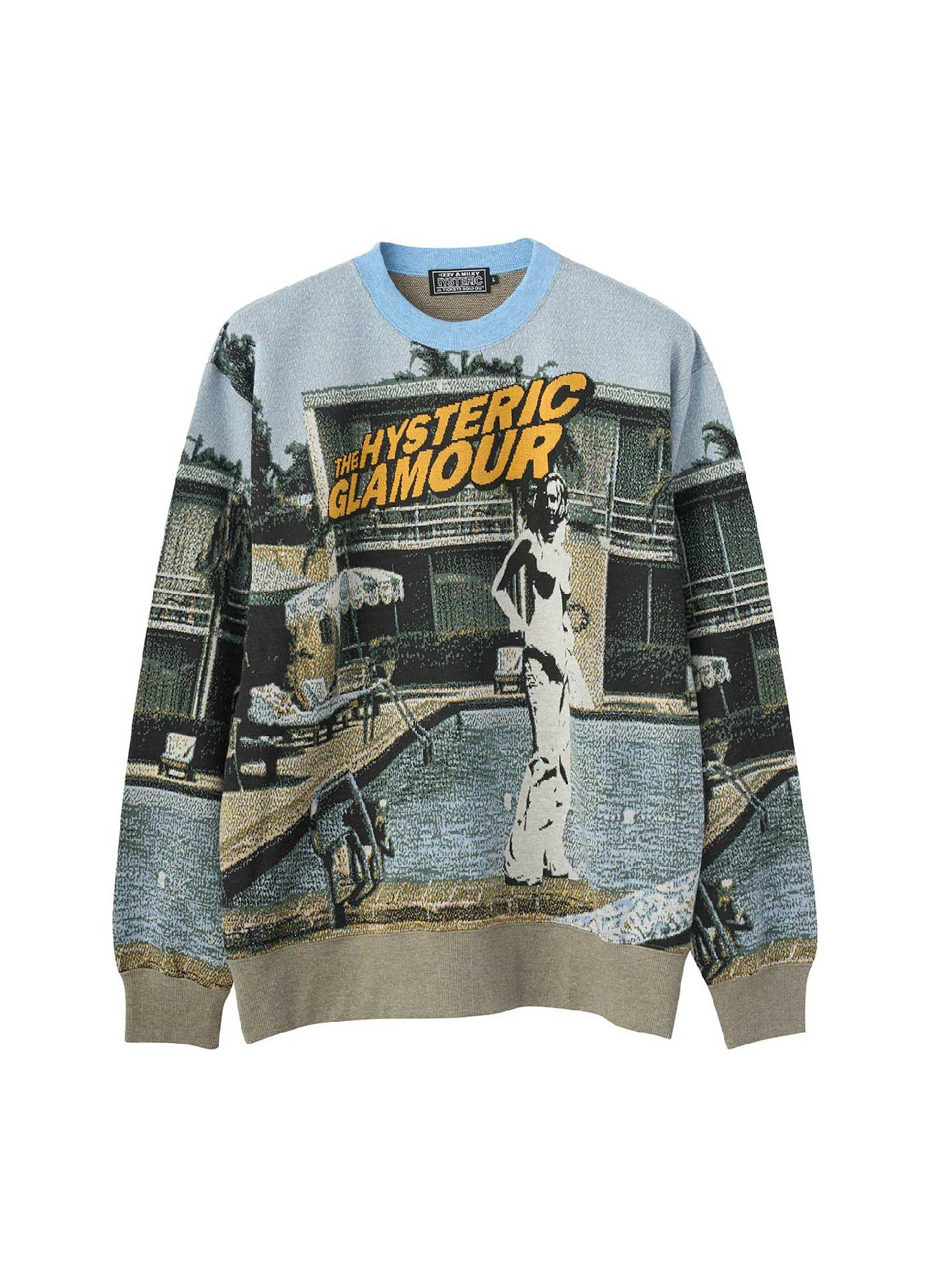 POOL SIDE Jacquard Sweat_1