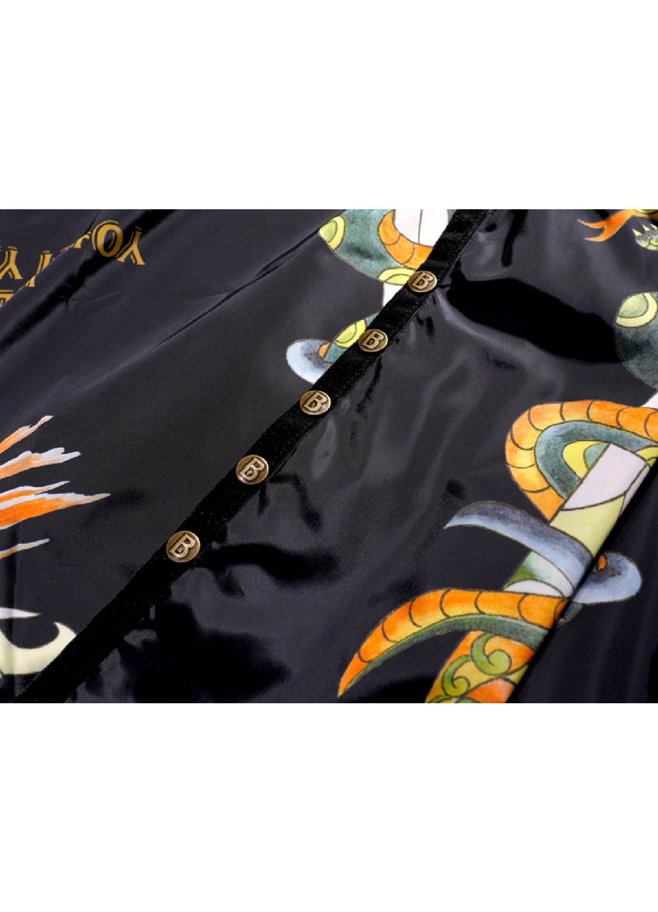 WILDSIDE × BROSH CUT CLOTH (TATTOO)(FREE SIZE Black): BROSH