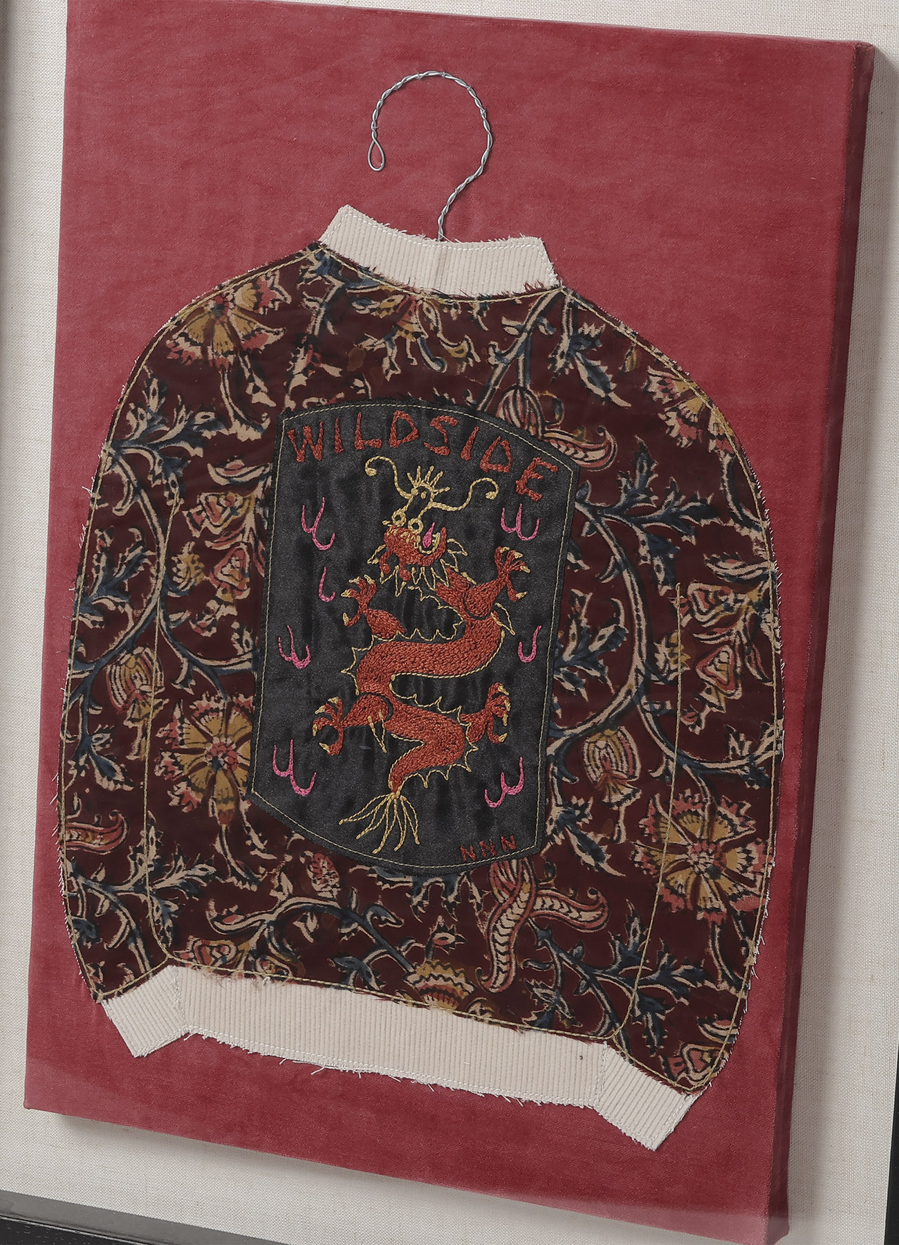 WILDSIDE × NORTH NO NAME ART FRAME JACKET DRAGON_3
