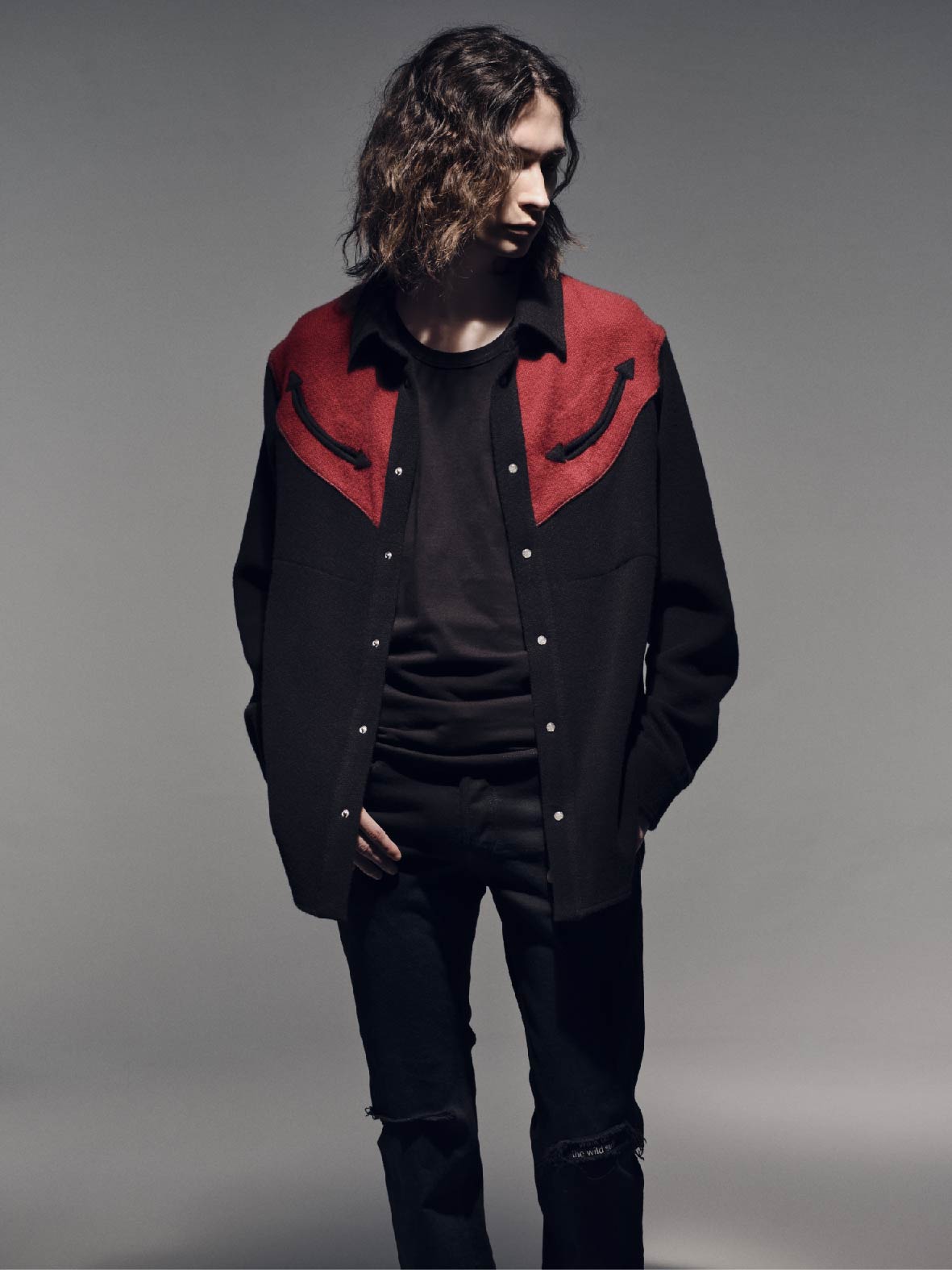 WILDSIDE × God's True Cashmere WESTERN SHIRT_3