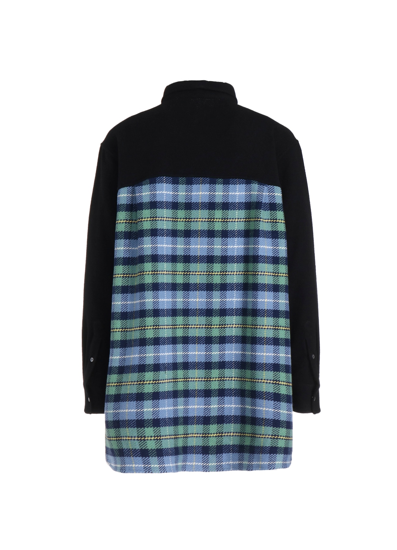 WILDSIDE × God's True Cashmere CASHMERE CHECK SHIRT B_3