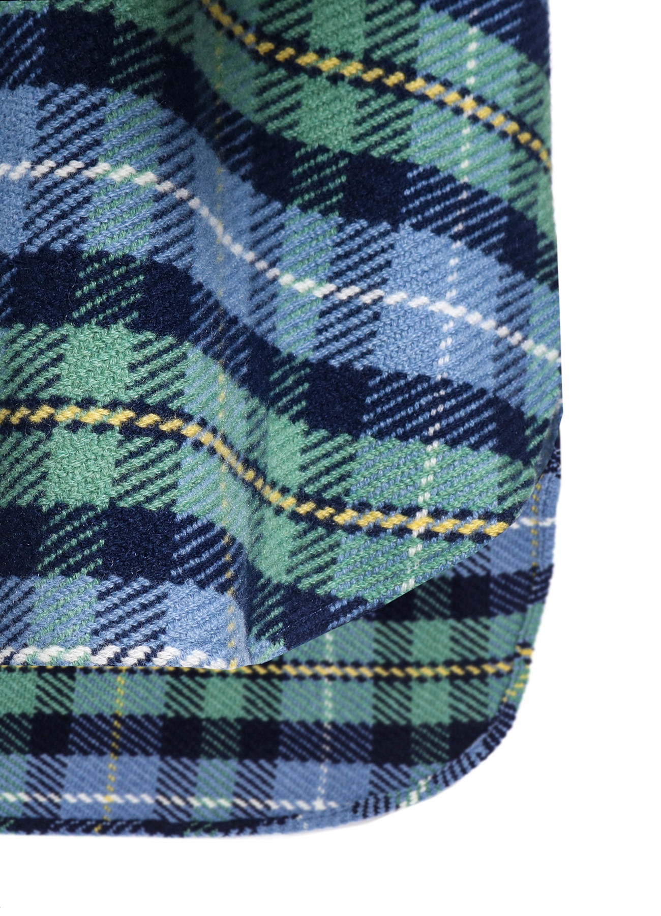 WILDSIDE × God's True Cashmere CASHMERE CHECK SHIRT B_6