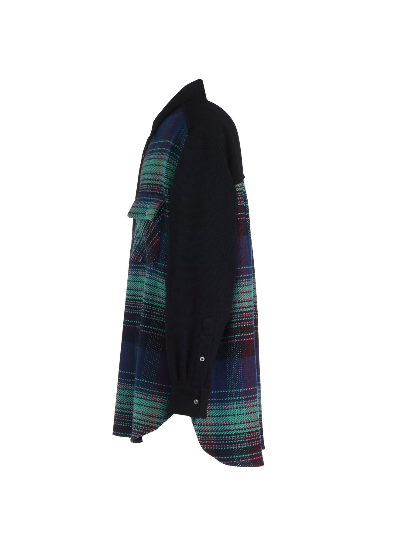 WILDSIDE × God's True Cashmere CASHMERE CHECK SHIRT C_2