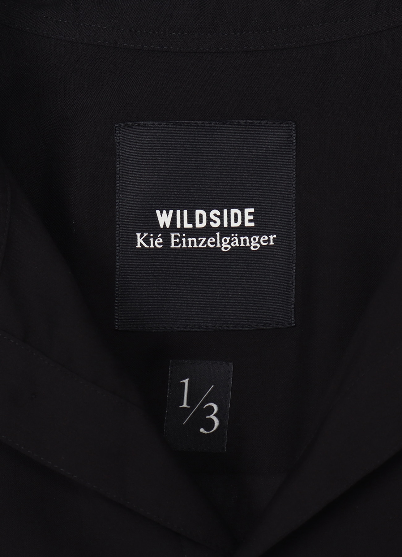 WILDSIDE × Kié Einzelgänger Stand Collar LS Shirt_9