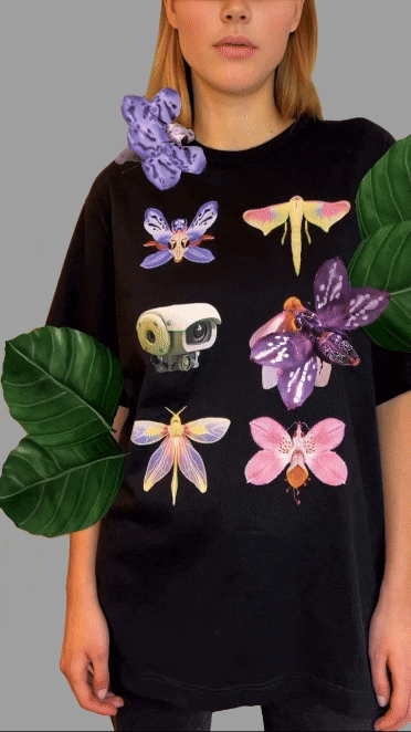 WILDSIDE × IRACEMA 6 INSECTS T-shirt_1