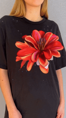 WILDSIDE × IRACEMA FLOWER T-shirt_1
