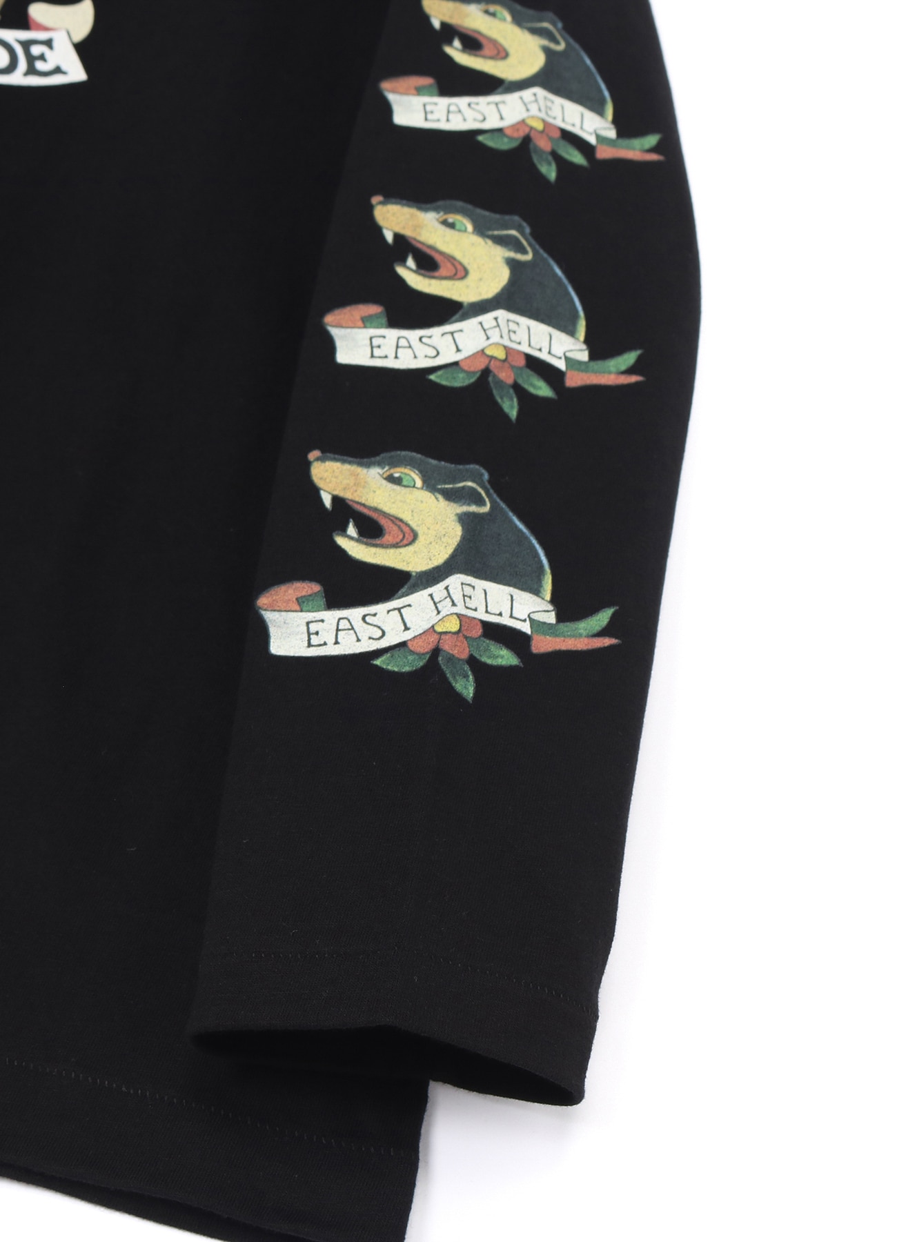 トップス Yohji Yamamoto WILDSIDE BROSH L/S Tee BROSH × WILDSIDE YOHJI YAMAMOTO TATTOO Long Sleeve T-Shirt