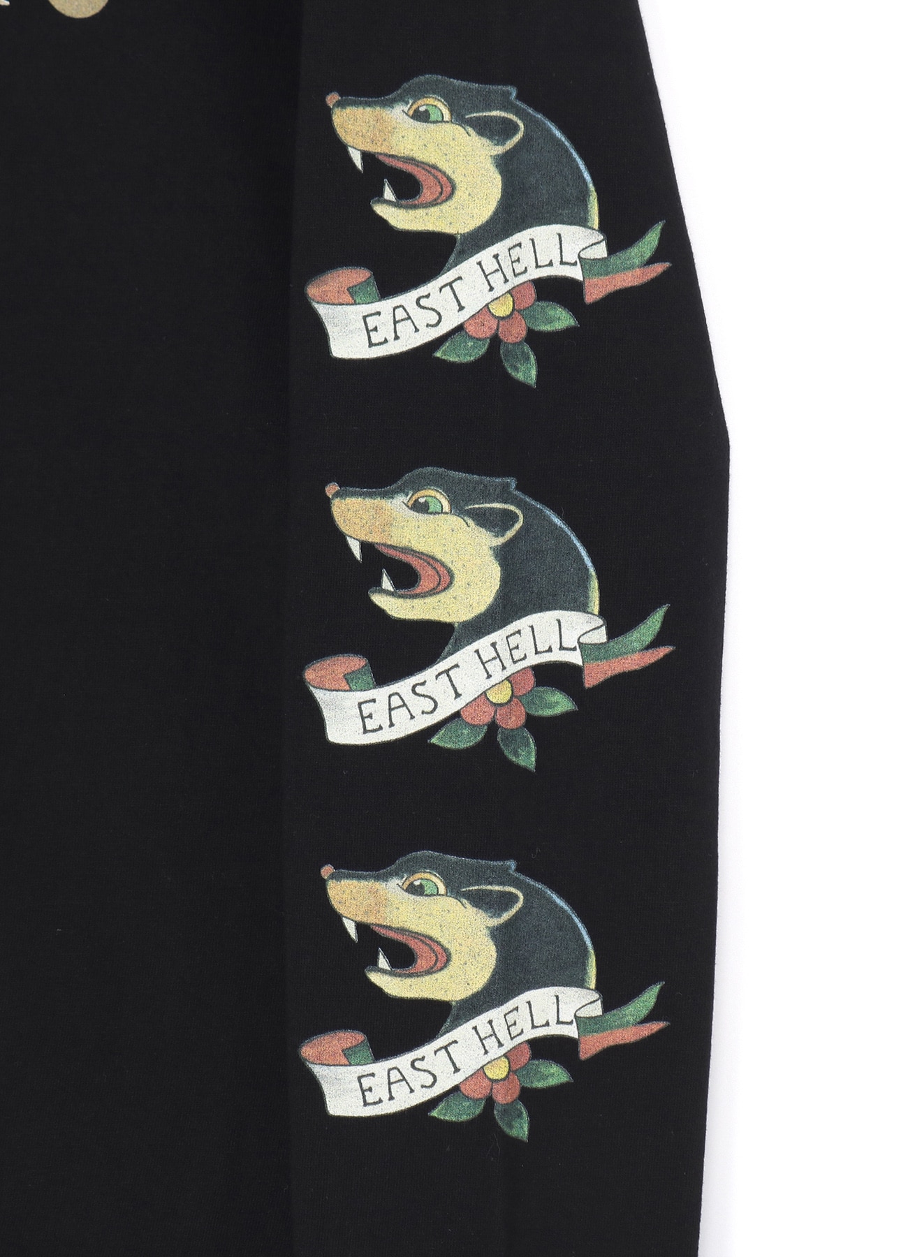 WILDSIDE × BROSH Long Sleeve T-Shirt (TATTOO)(M Black WILDSIDE × BROSH Long Sleeve T-Shirt (TATTOO)(M Black