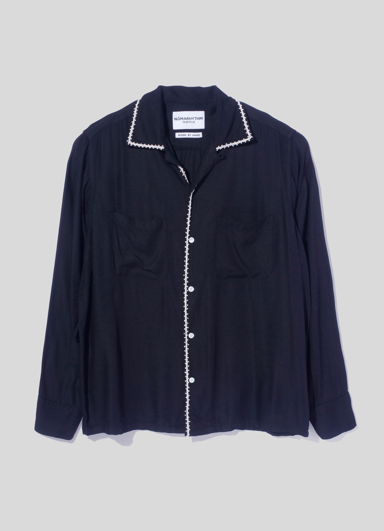[25 July 12:00 JST release] Trim Embroidery Shirt