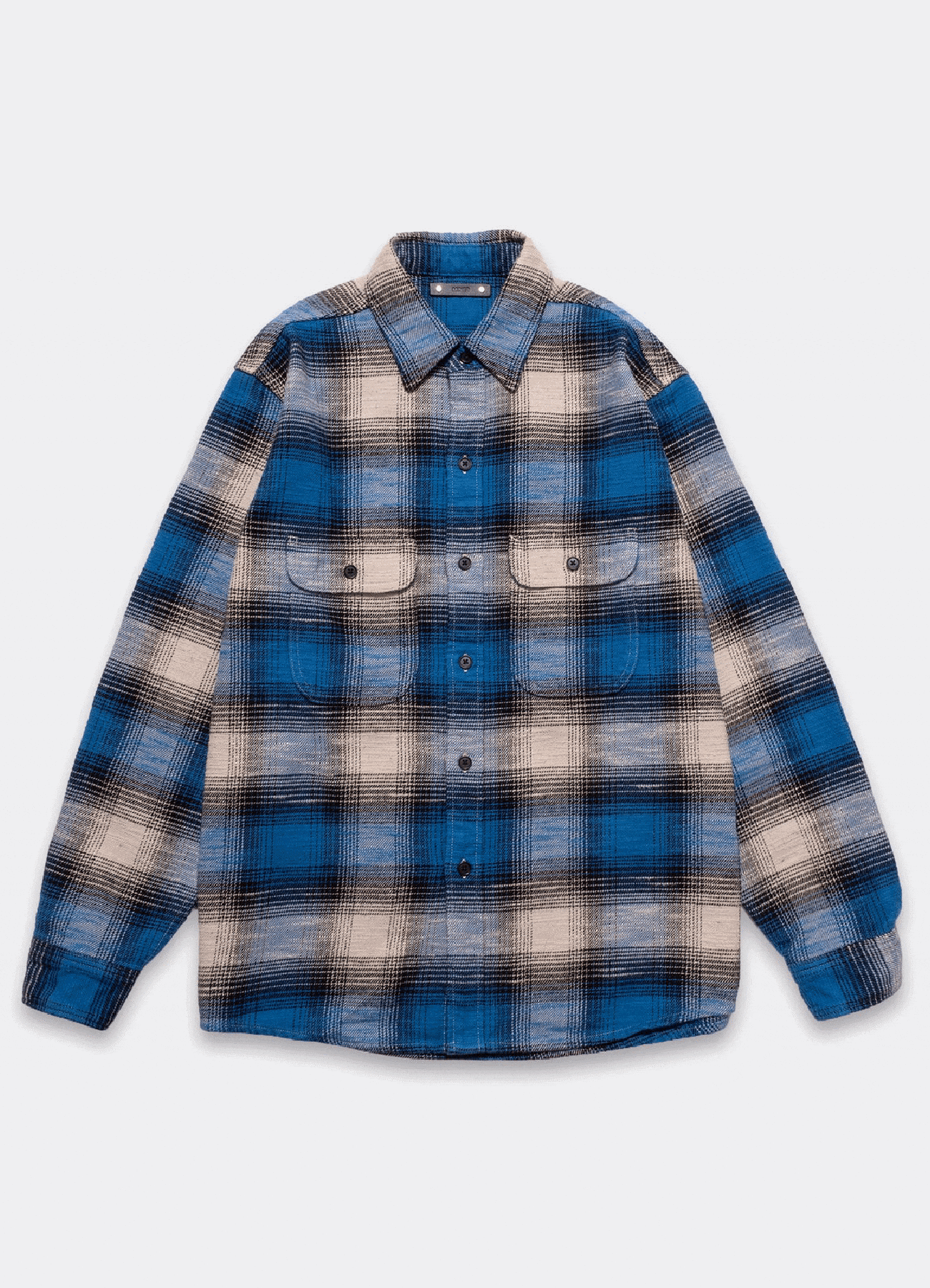 [17 Oct 12:00 JST release]Heavy Cotton Flannel Ombre Work Shirt