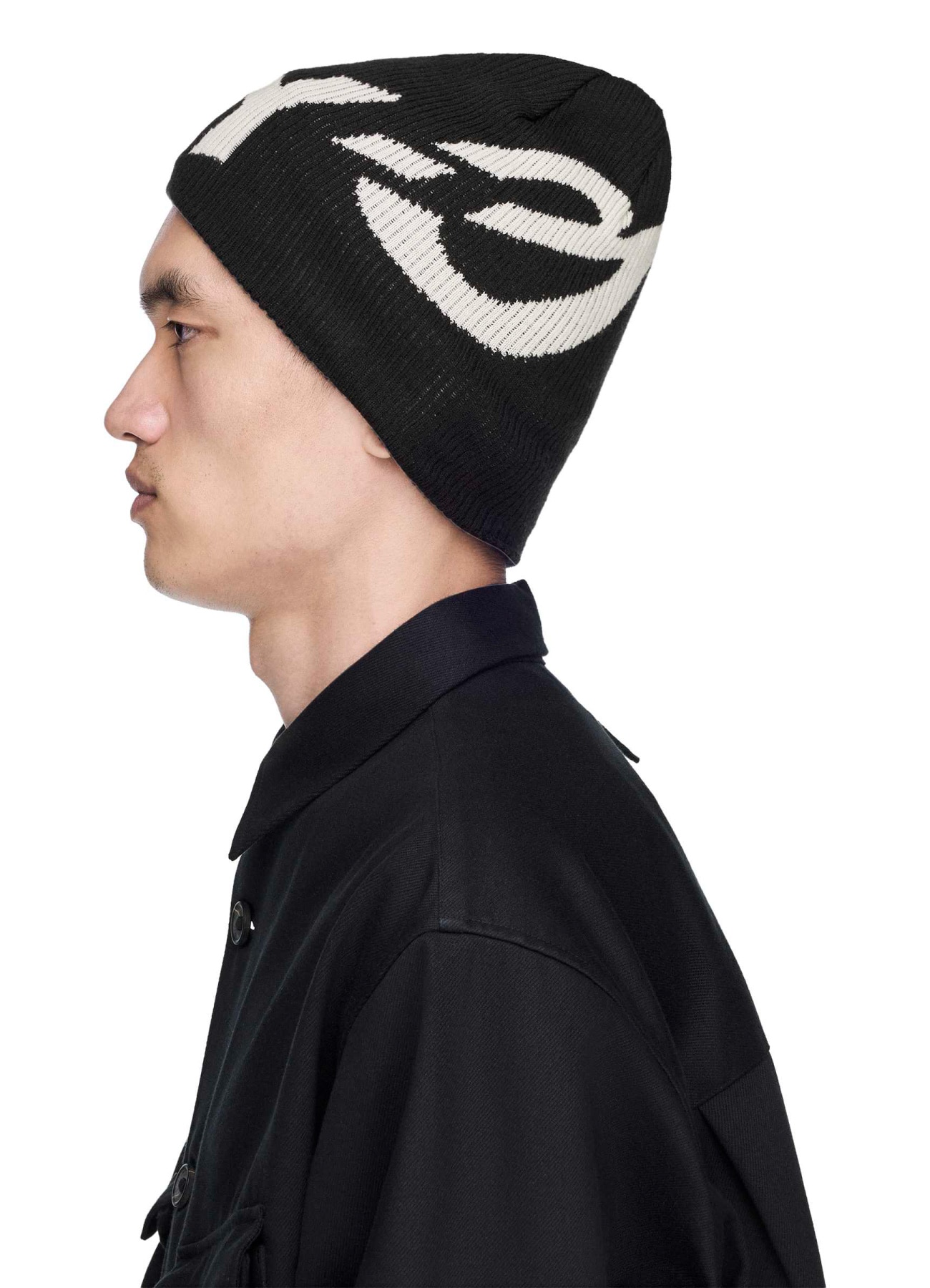 Y-3 GRAPHIC LOGO BEANIE_5