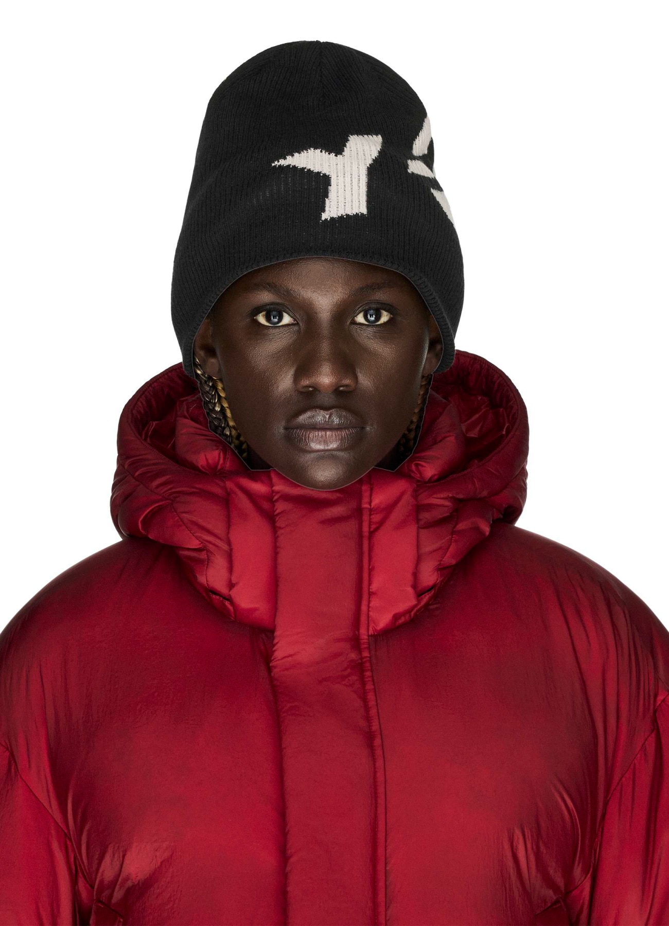 Y-3 GRAPHIC LOGO BEANIE_6