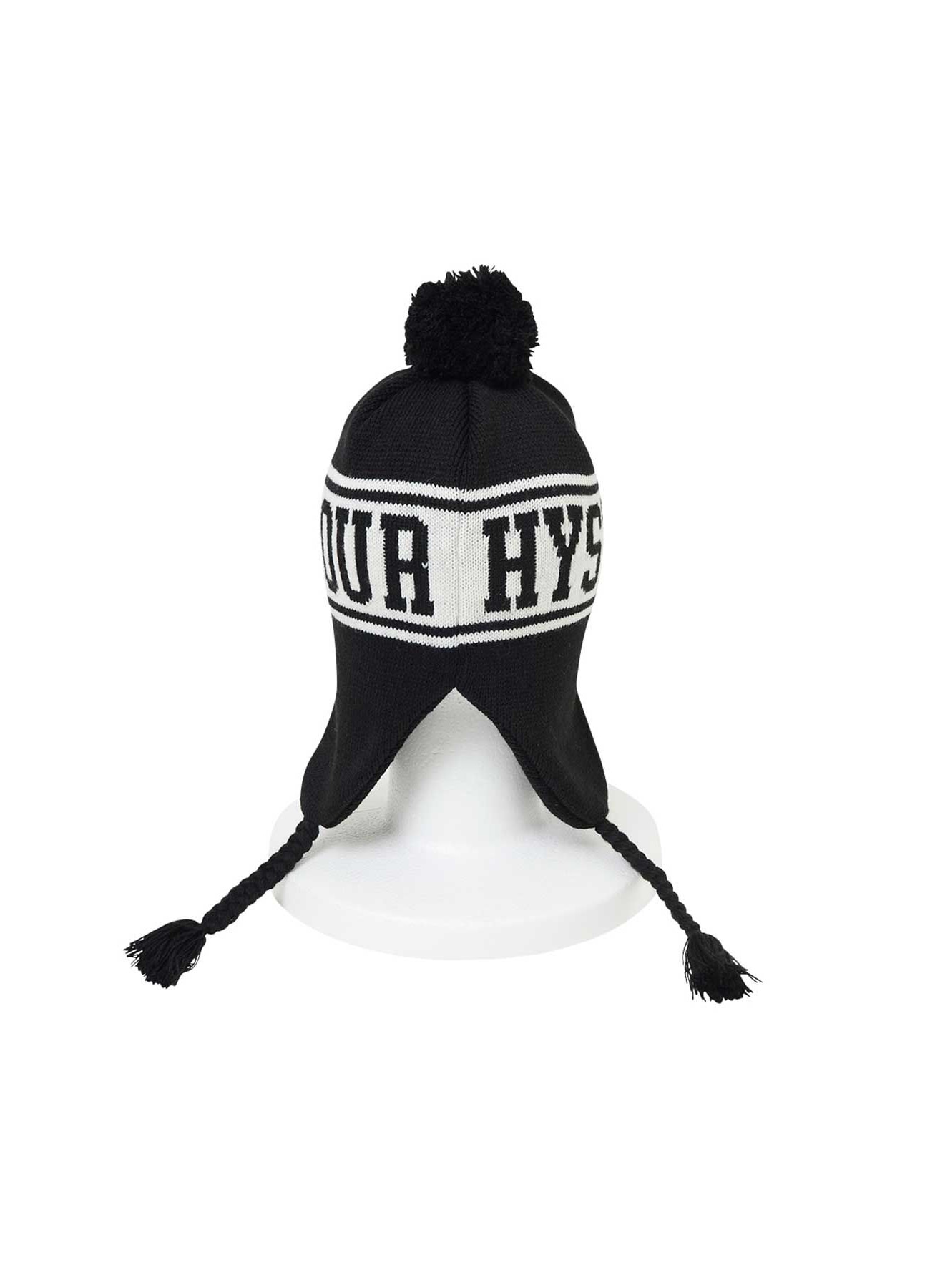 [24 Oct 12:00 JST release] HYSTERIC LOGO Earflap Knit Cap_4