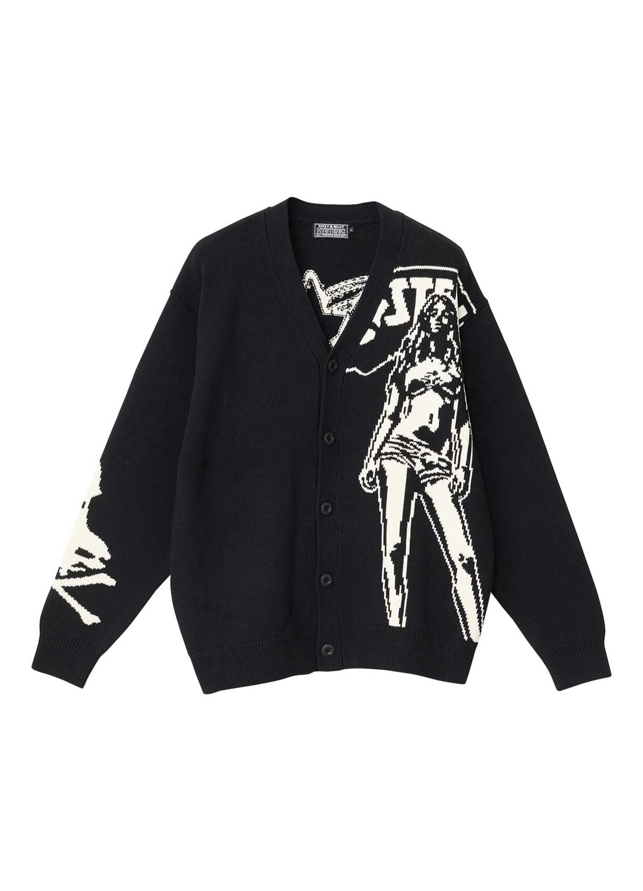 [22 Aug 12:00 JST release] HYSTERIC WOMAN CableKnit Cardigan
