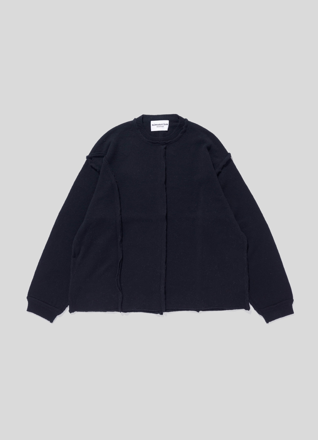 [25 July 12:00 JST release] Patchwork Cut-off Sweater