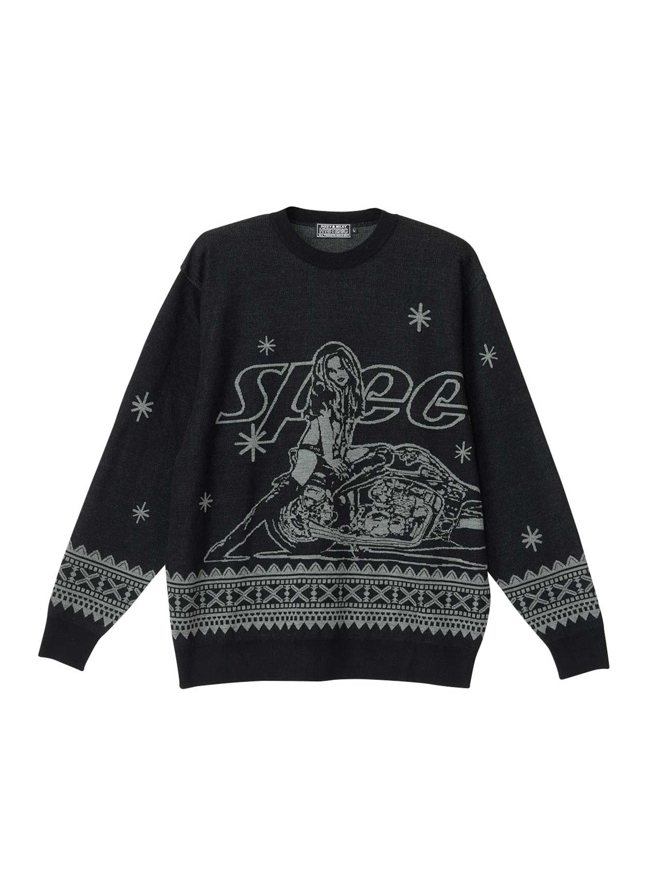 [3 Oct 12:00 JST release] SPEEDSTER Jacquard Sweater_1