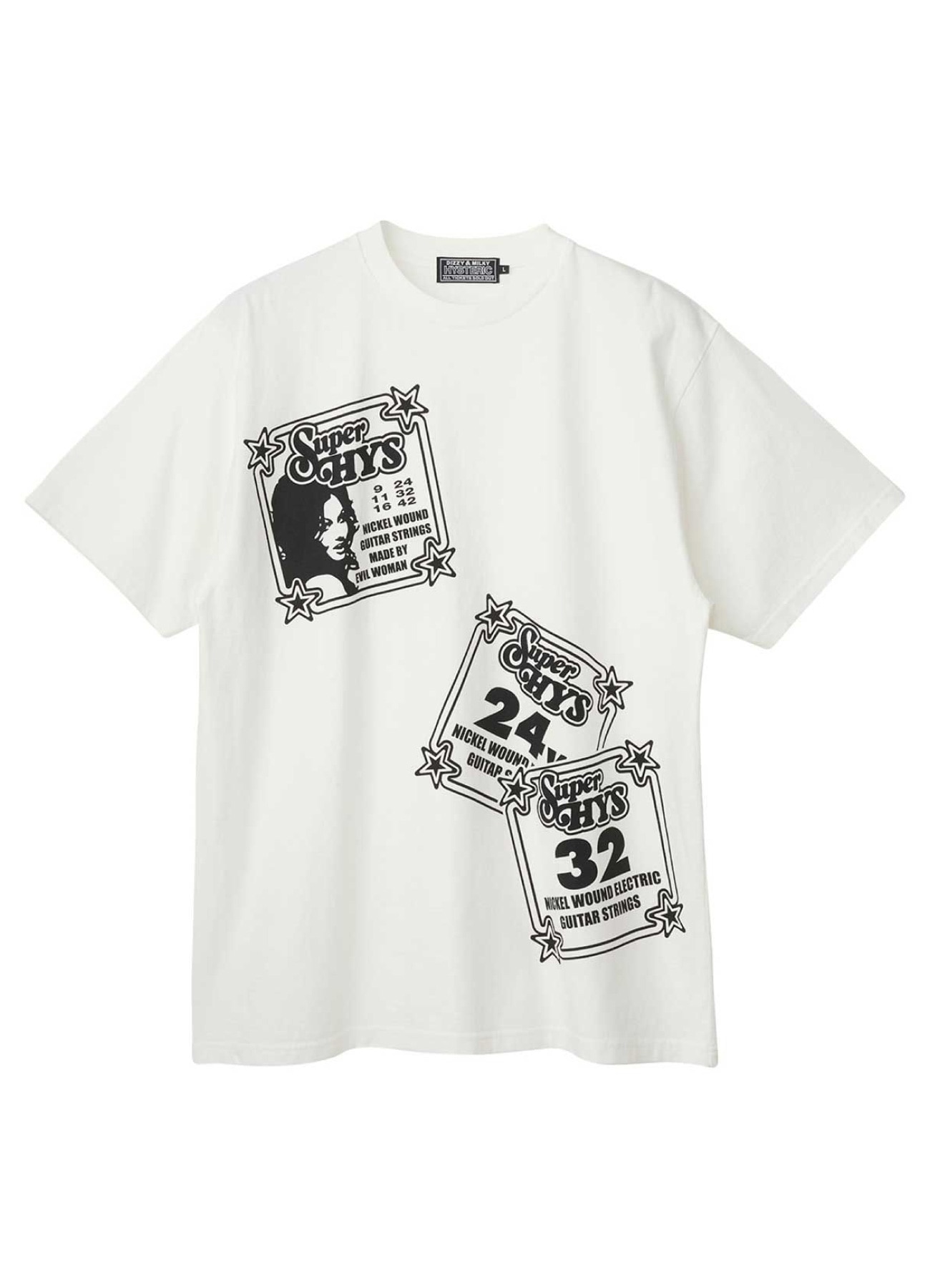 [15 Aug 12:00 JST release] HG GUITAR STRING T-shirt