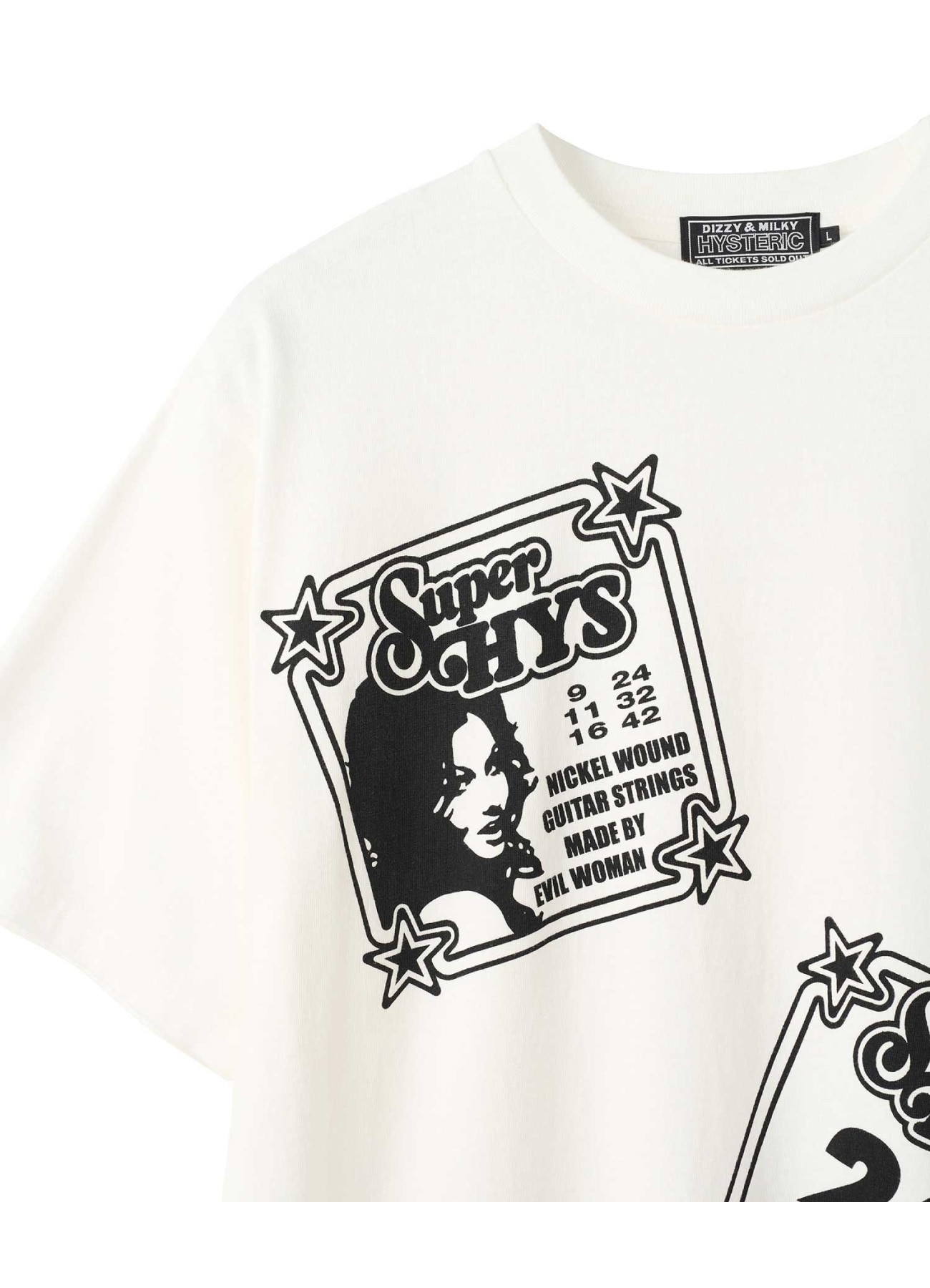 [15 Aug 12:00 JST release] HG GUITAR STRING T-shirt_3
