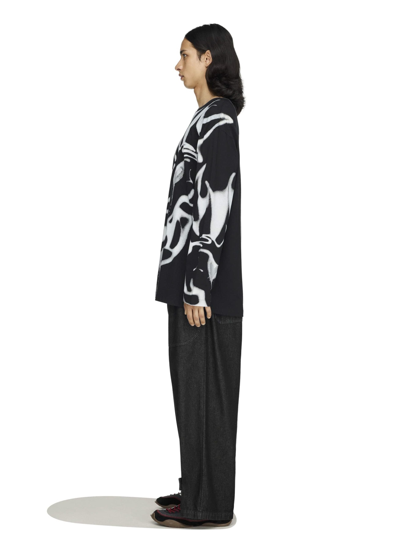 [8 Aug 12:00 JST release] Y-3 CHITO GRAPHIC LONG SLEEVE TEE_5