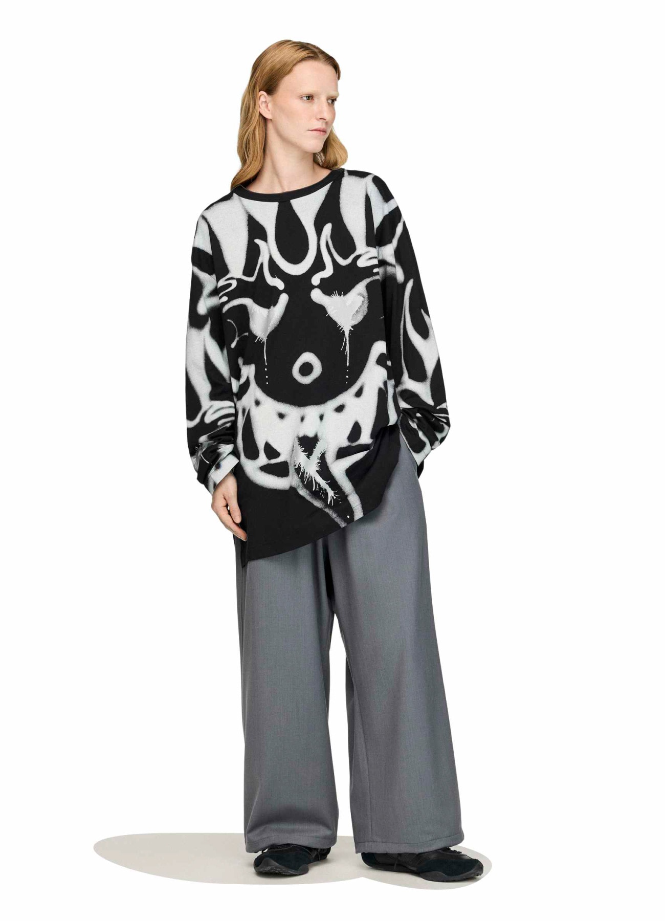 [8 Aug 12:00 JST release] Y-3 CHITO GRAPHIC LONG SLEEVE TEE_7
