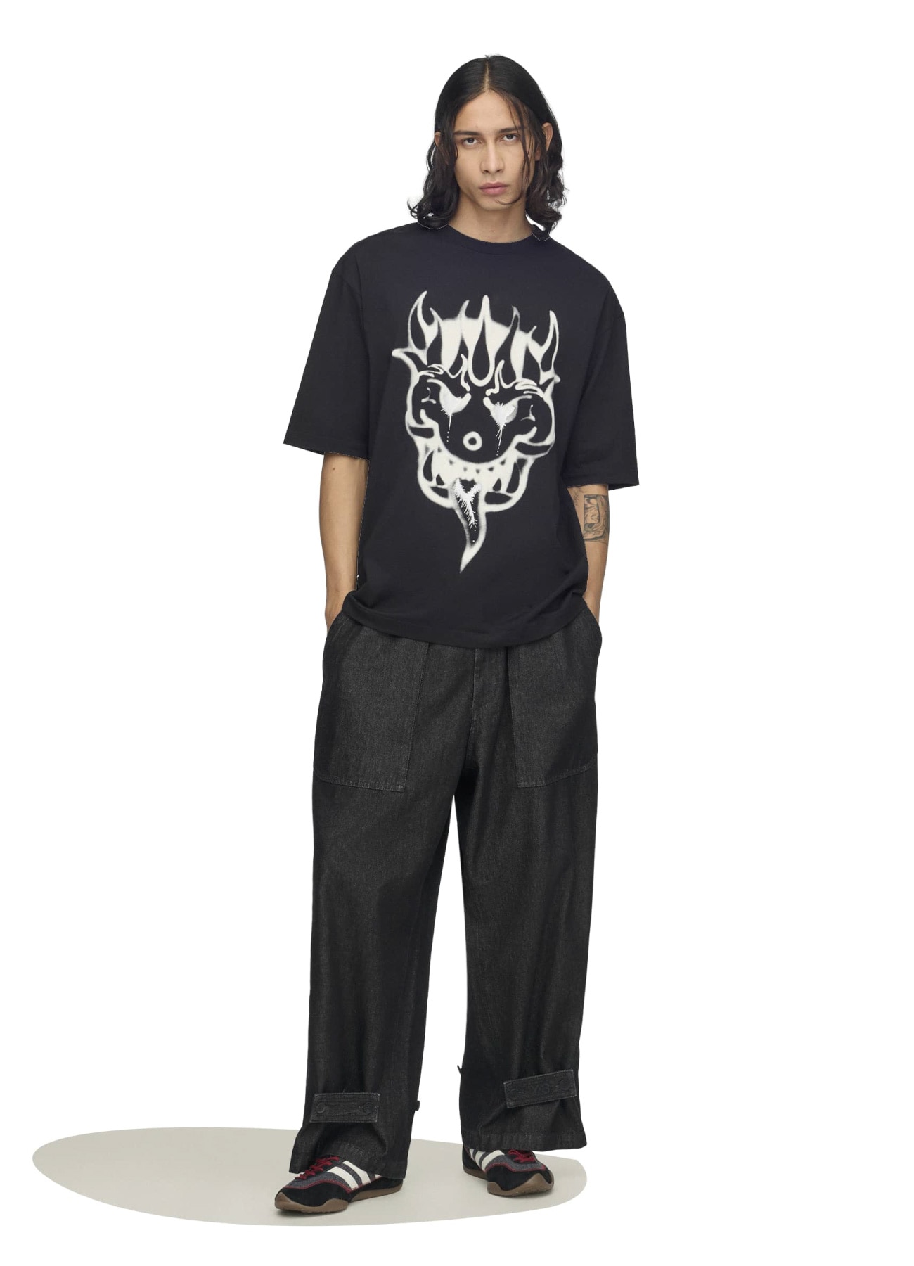 [8 Aug 12:00 JST release] Y-3 CHITO GRAPHIC SHORT SLEEVE TEE_6