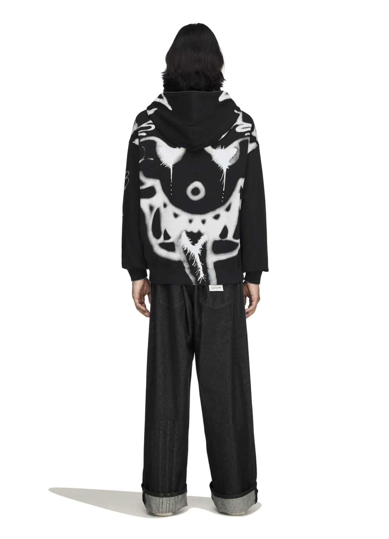 Y-3 CHITO GRAPHIC FRENCH TERRY ZIP HOODIE_4