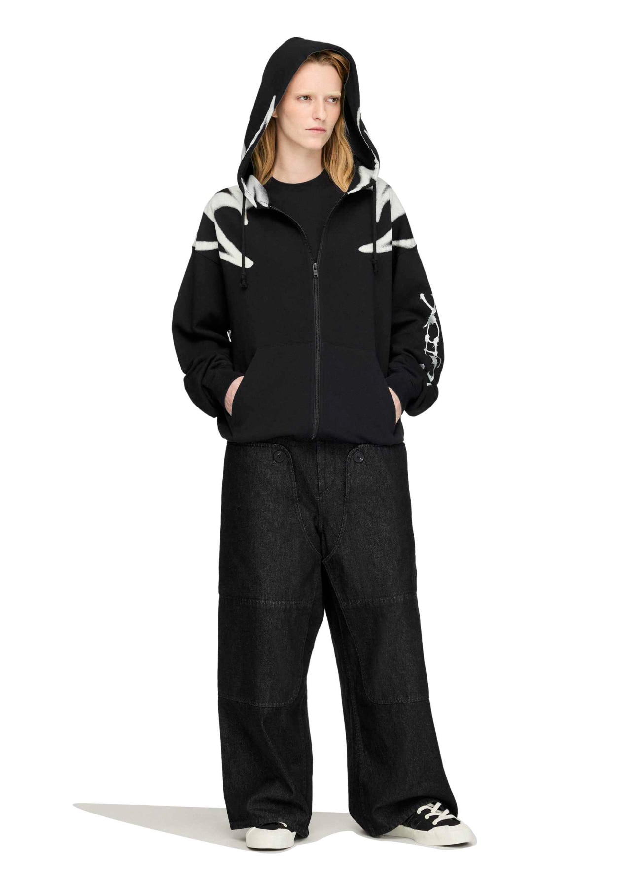 Y-3 CHITO GRAPHIC FRENCH TERRY ZIP HOODIE_7