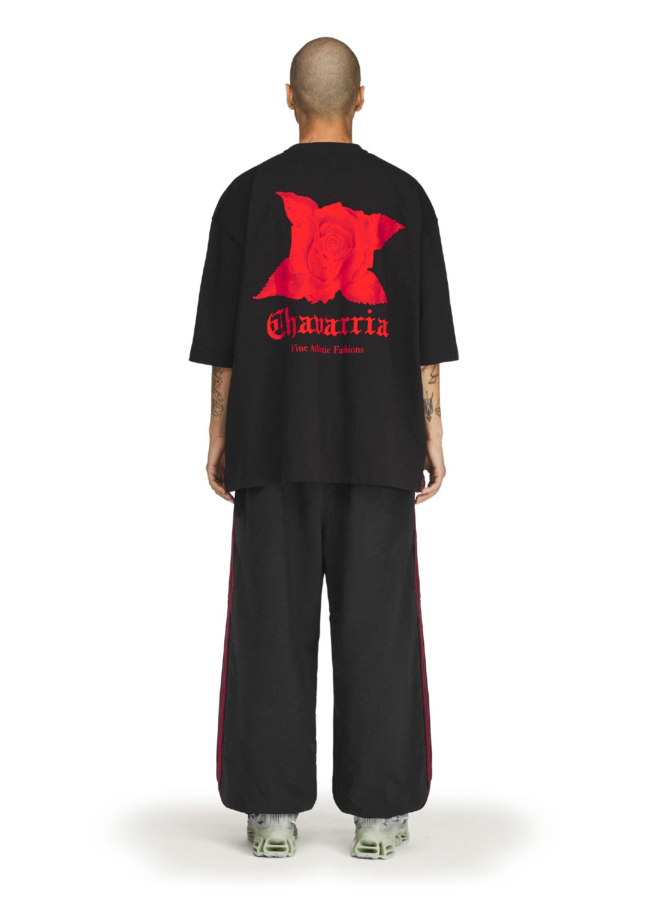 [3 Oct 10:00 JST release]CHAVARRIA DARK ROSE TEE_4