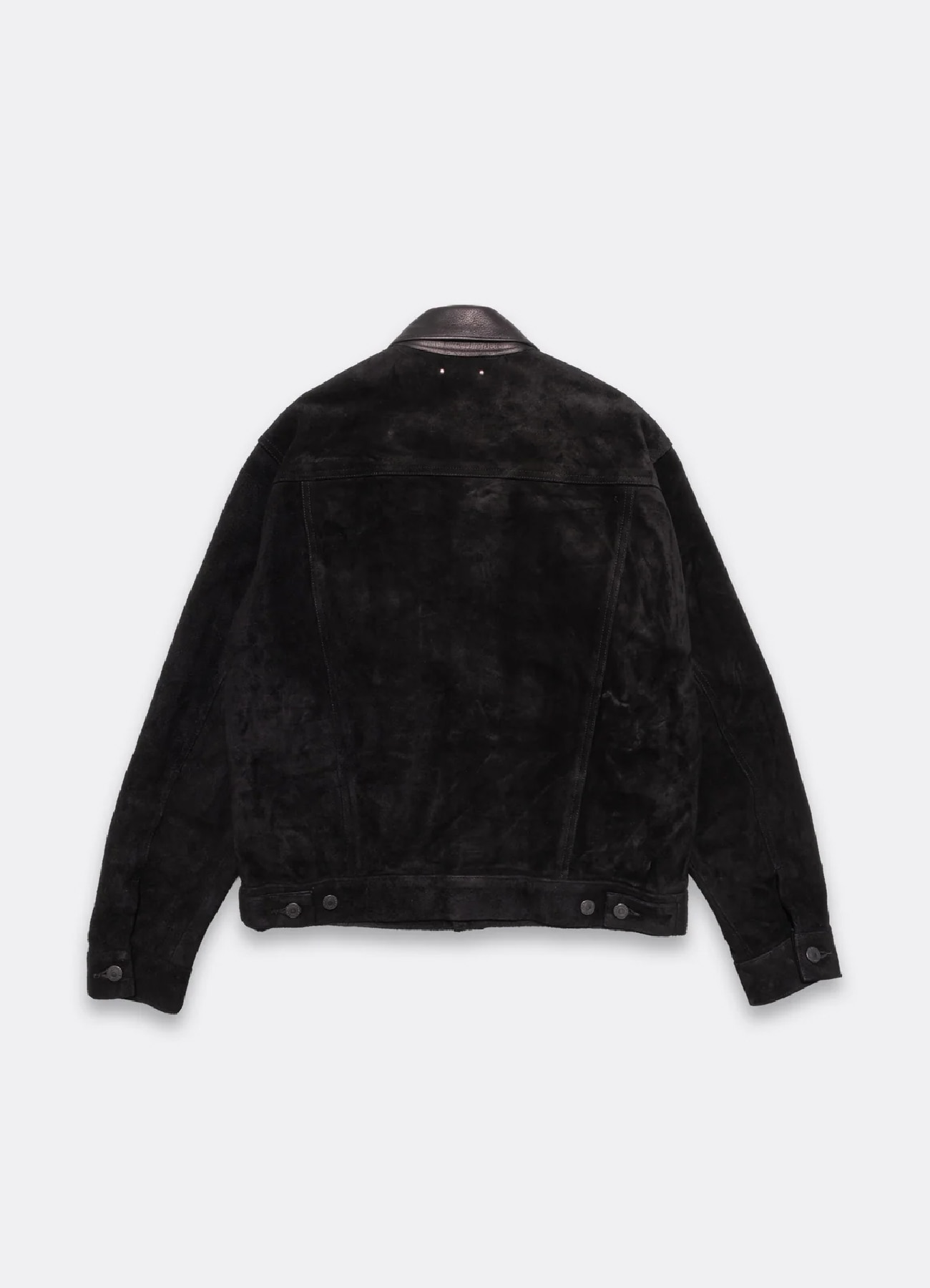 [24 Oct 12:00 JST release] Washed Leather Trucker Jacket_2