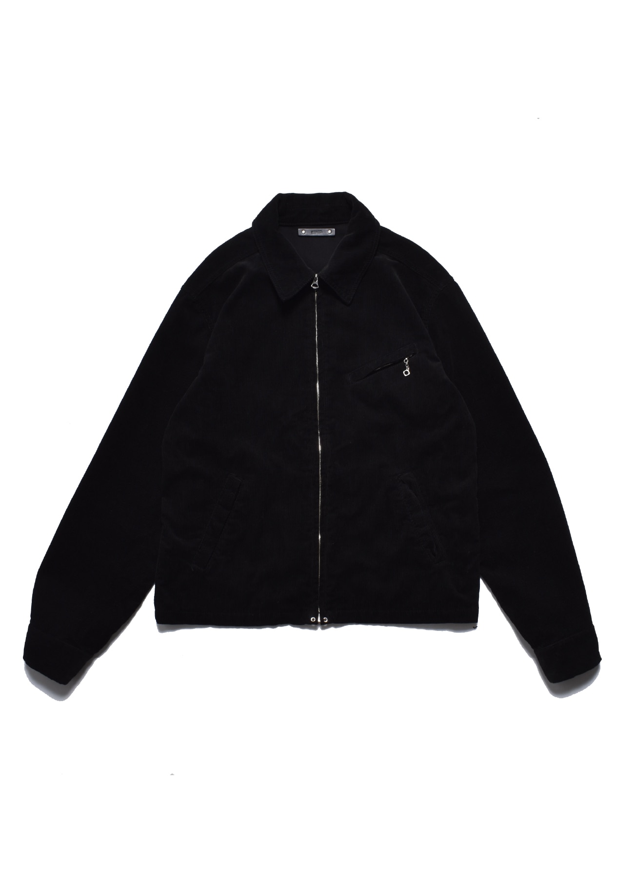 [26 Sep 12:00 JST release] Black Corduroy Zipup Trucker Jacket