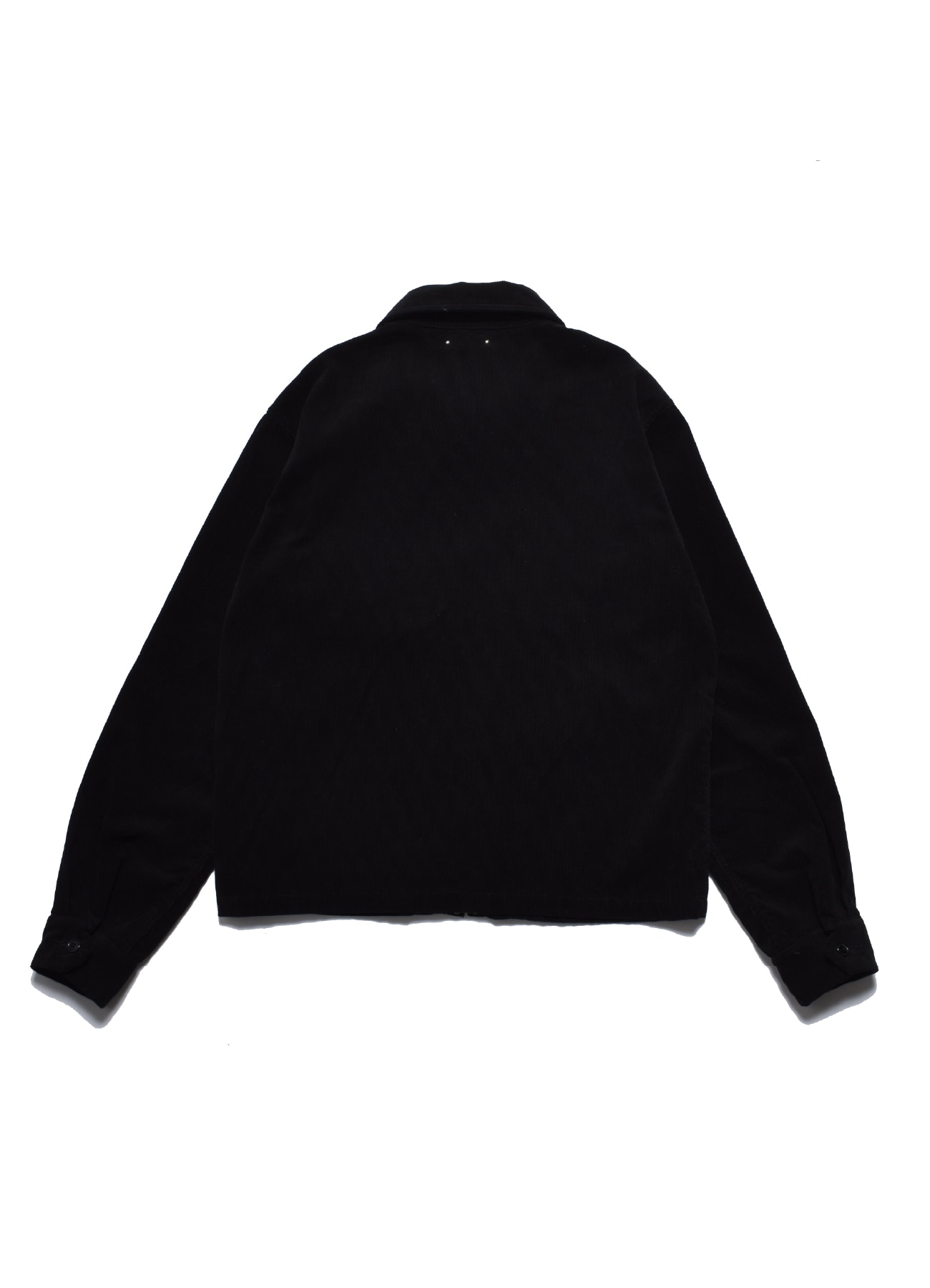 [26 Sep 12:00 JST release] Black Corduroy Zipup Trucker Jacket_2