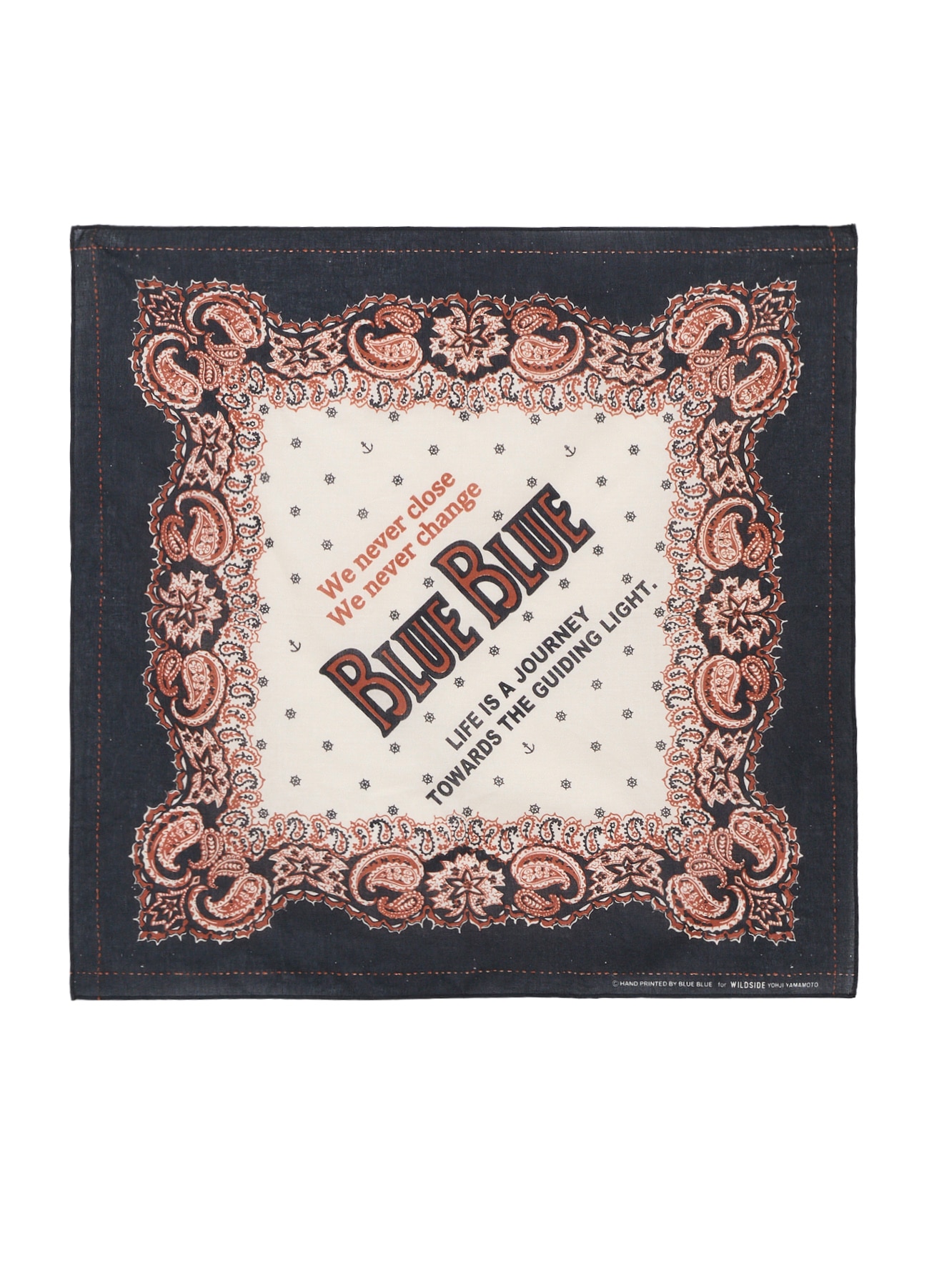 [7 Aug 12:00 JST release] WILDSIDE x BLUE BLUE Bandana