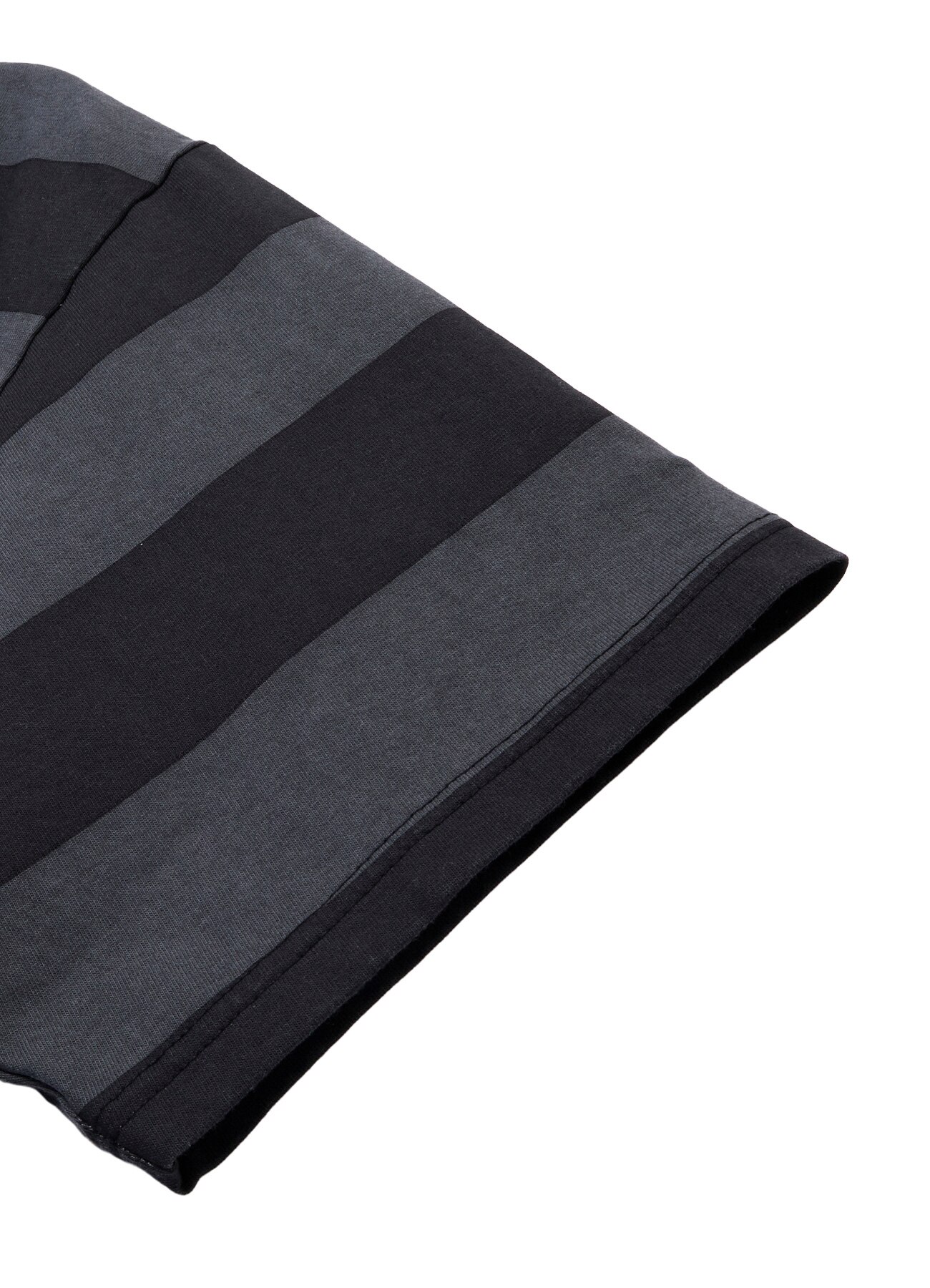 [7 Aug 12:00 JST release] WILDSIDE×BLUE BLUE Pigment Stripe T-shirt Black_6