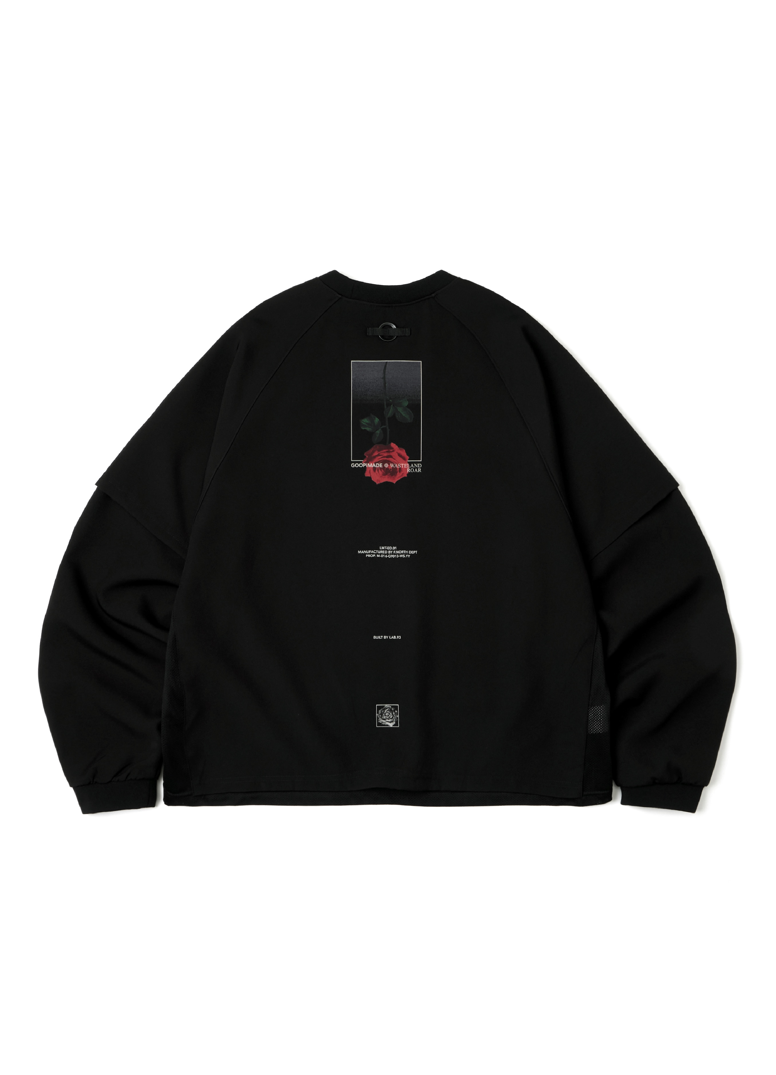WILDSIDE x GOOPiMADE "ROSE" Logo Crewneck_2